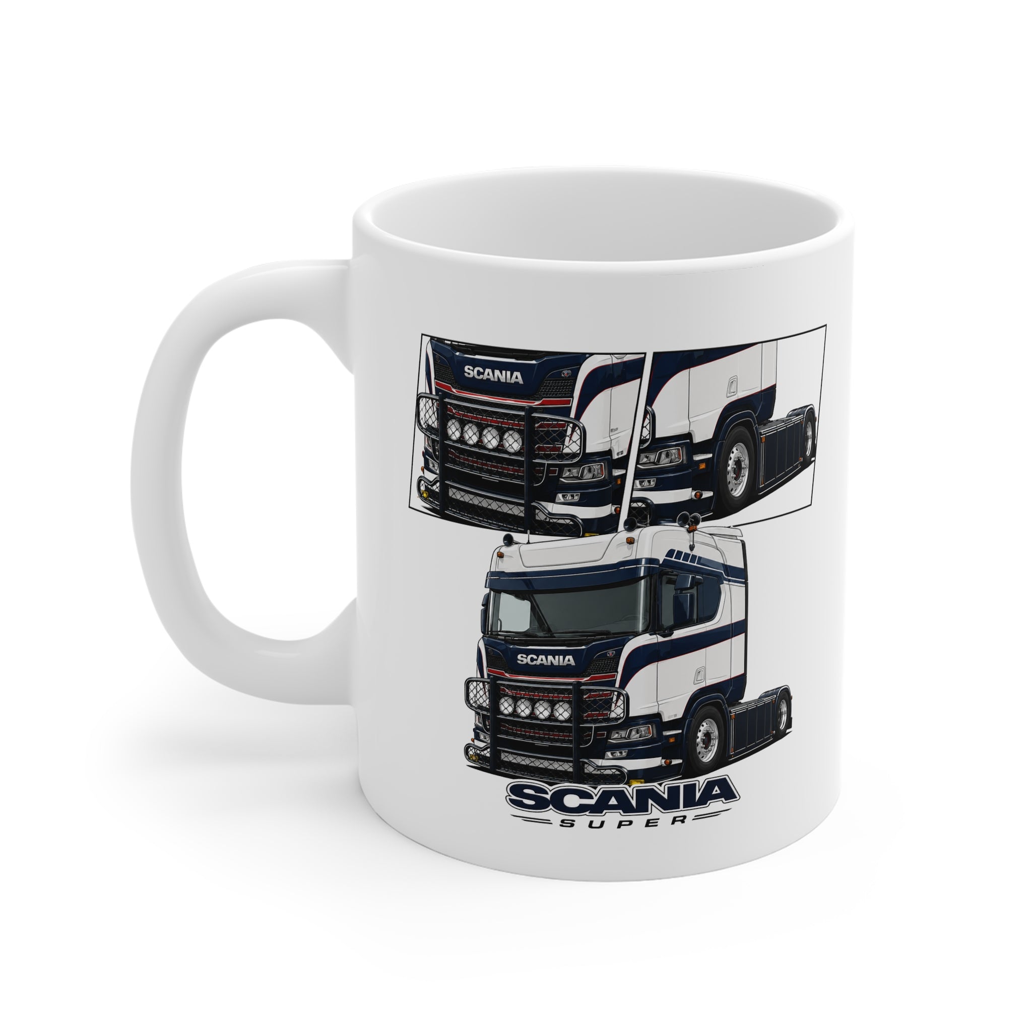 NAVY BLUE SCANIA S-SERIES MUG