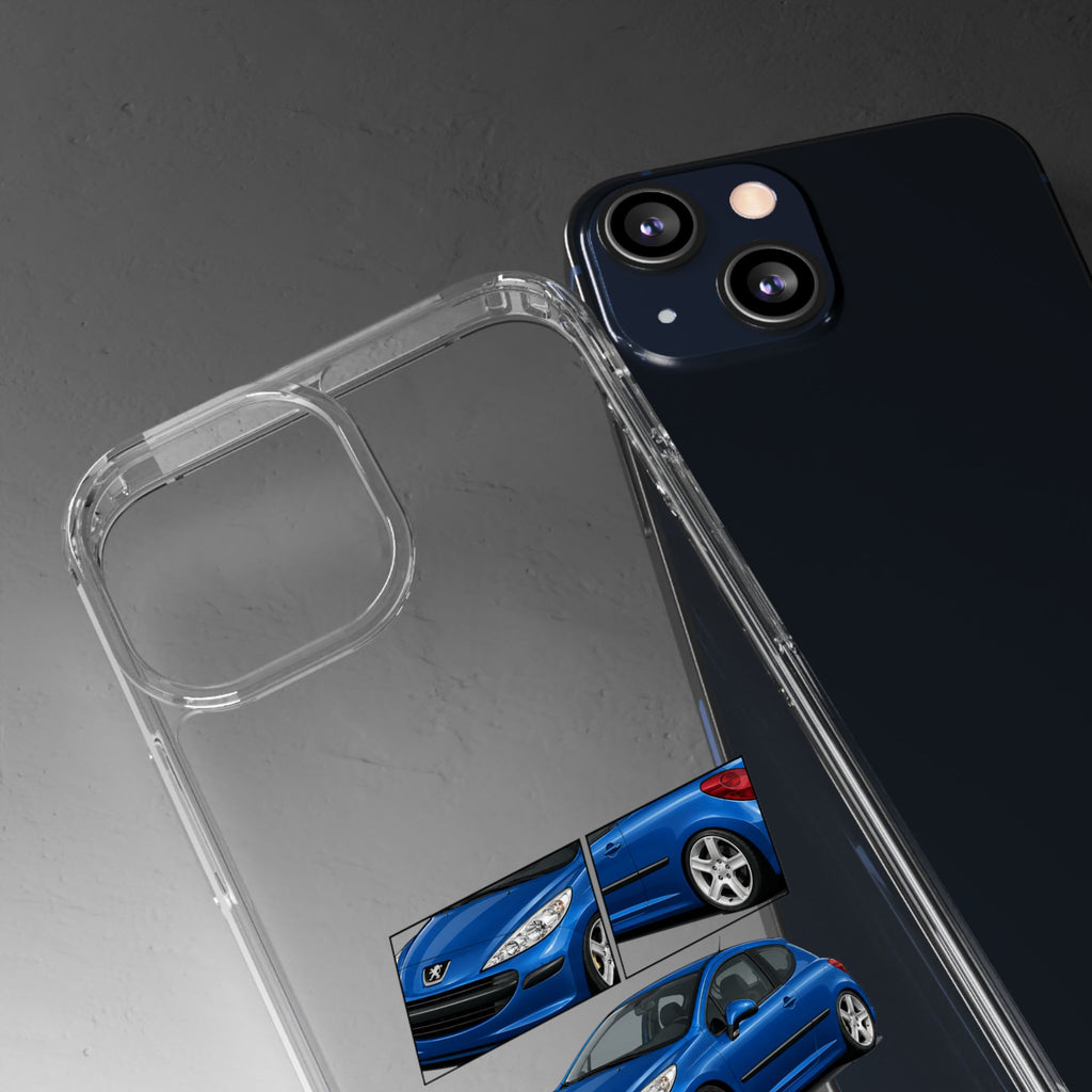 BLUE PEUGEOT 207PHONE CASES