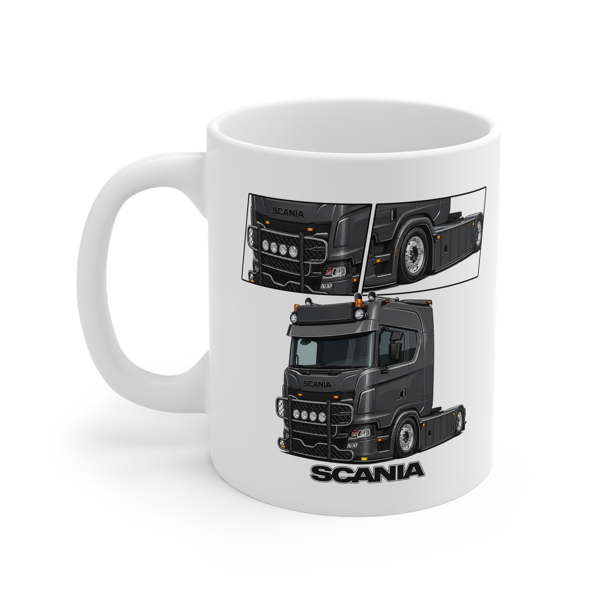 GREY SCANIA 660S MUG