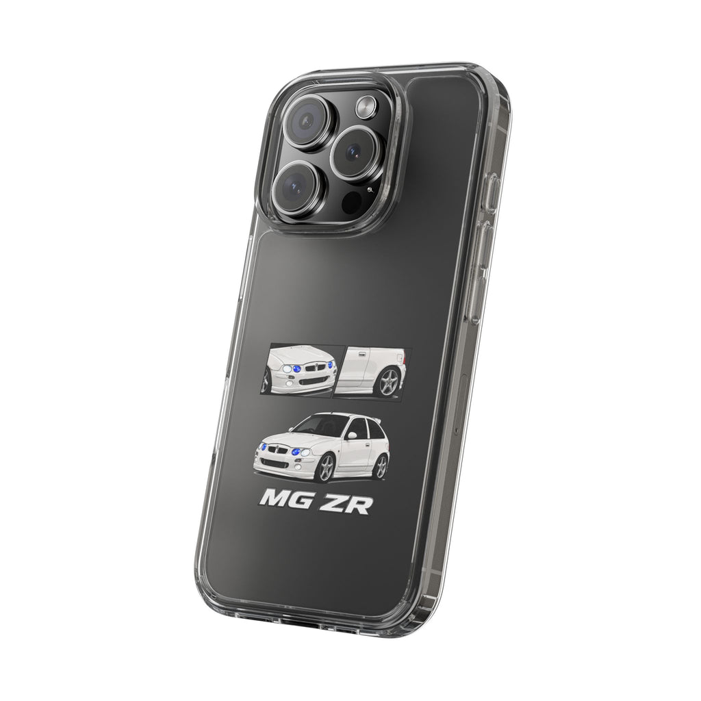 WHITE MG ZR PHONE CASES