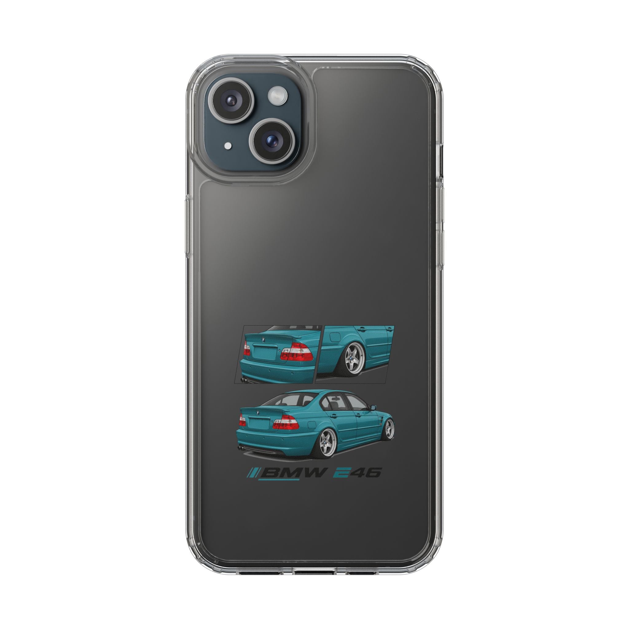 TURQUOISE BMW E46 PHONE CASES