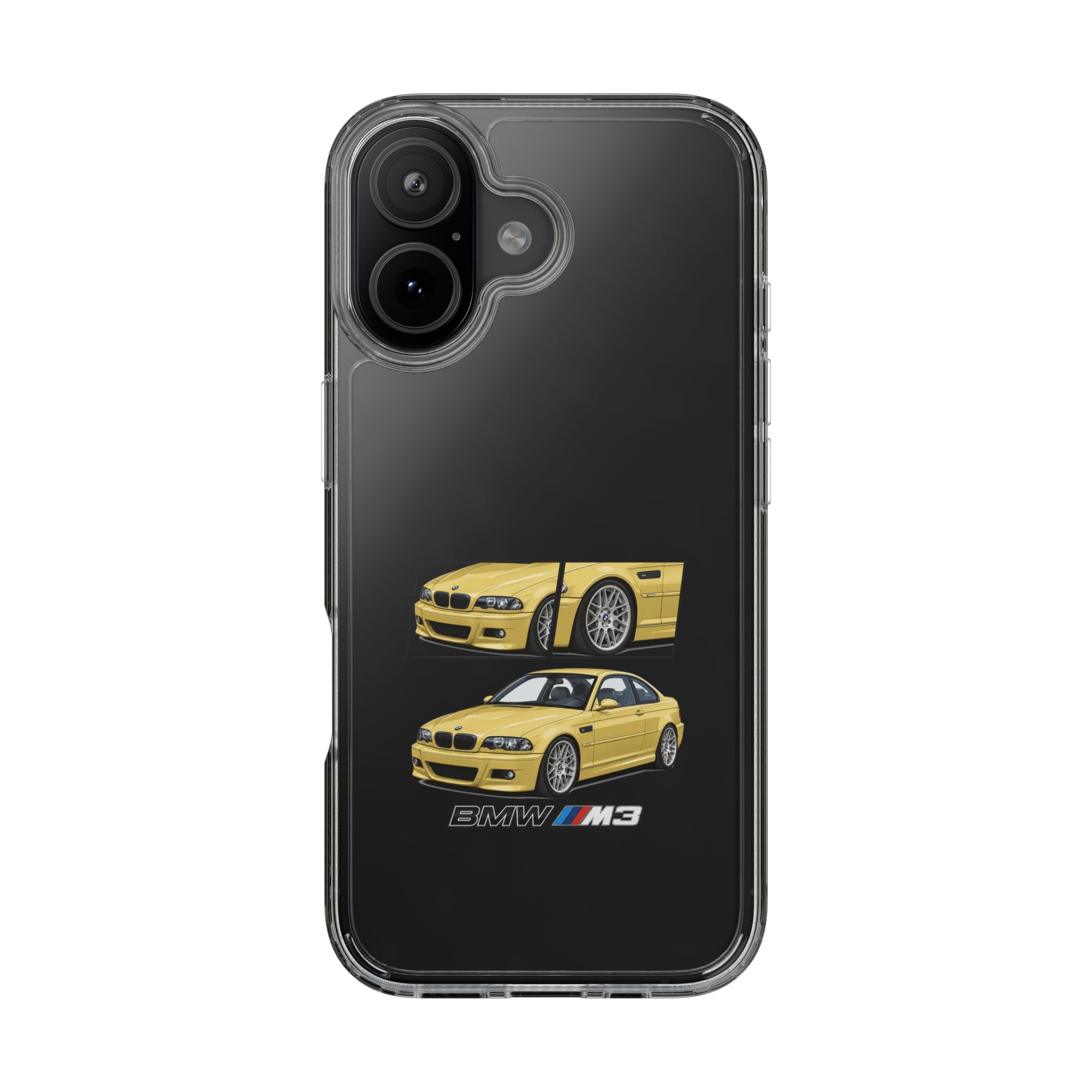 YELLOW BMW E46 PHONE CASES