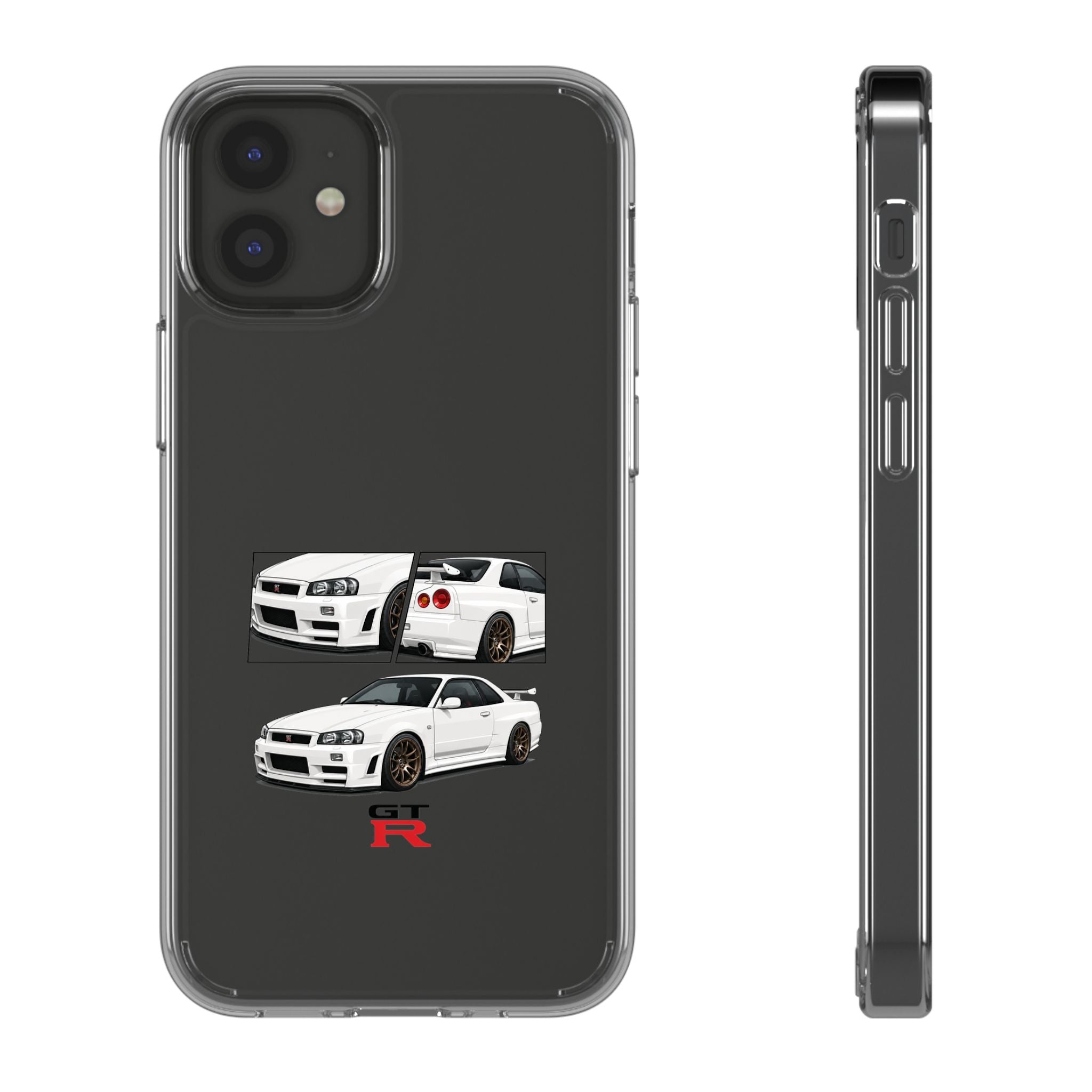 WHITE R34 GTR PHONE CASES
