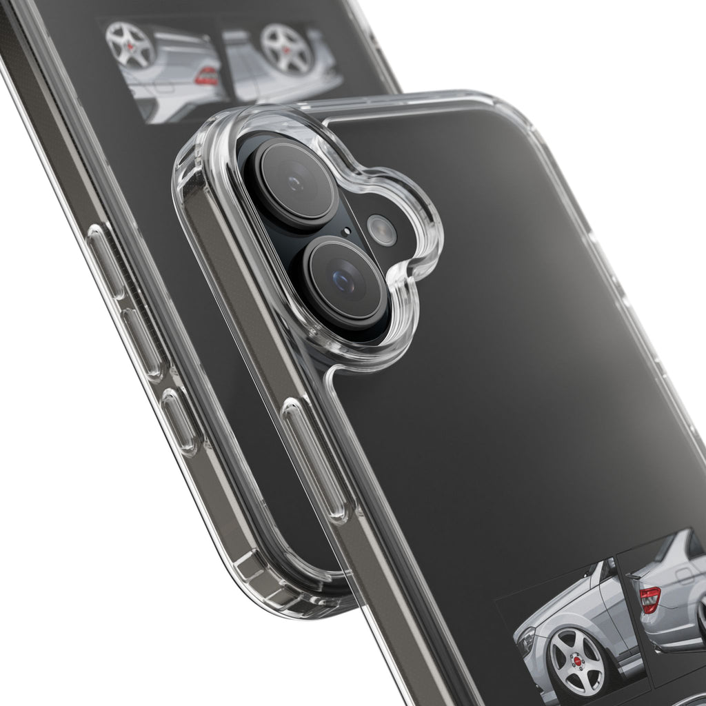 SILVER MERC C-CLASS PHONE CASES