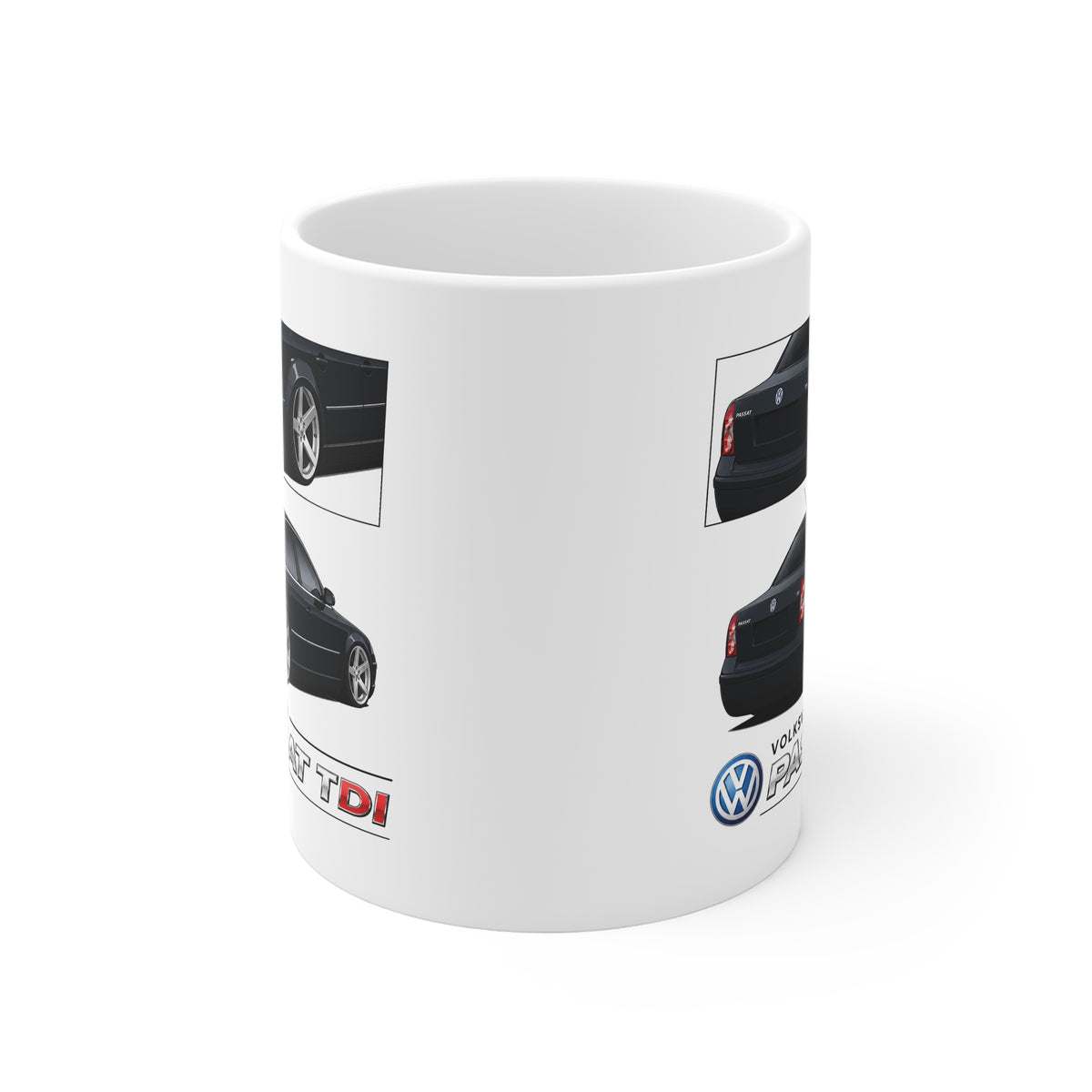 BLACK VW B5.5 PASSAT TDI MUG