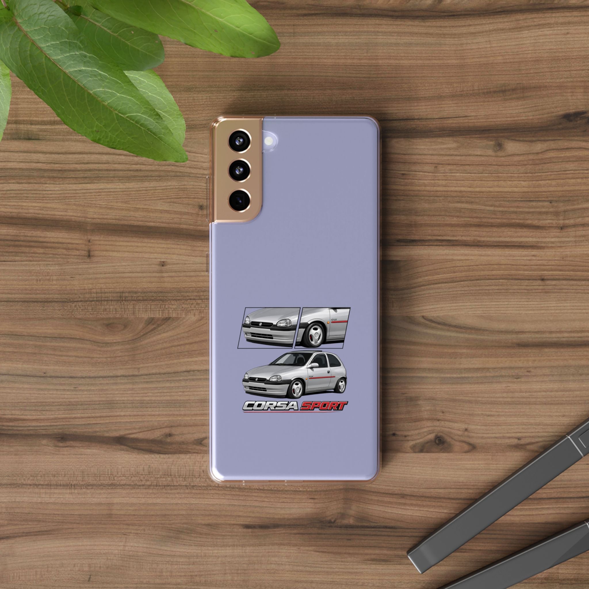 SILVER CORSA B PHONE CASES