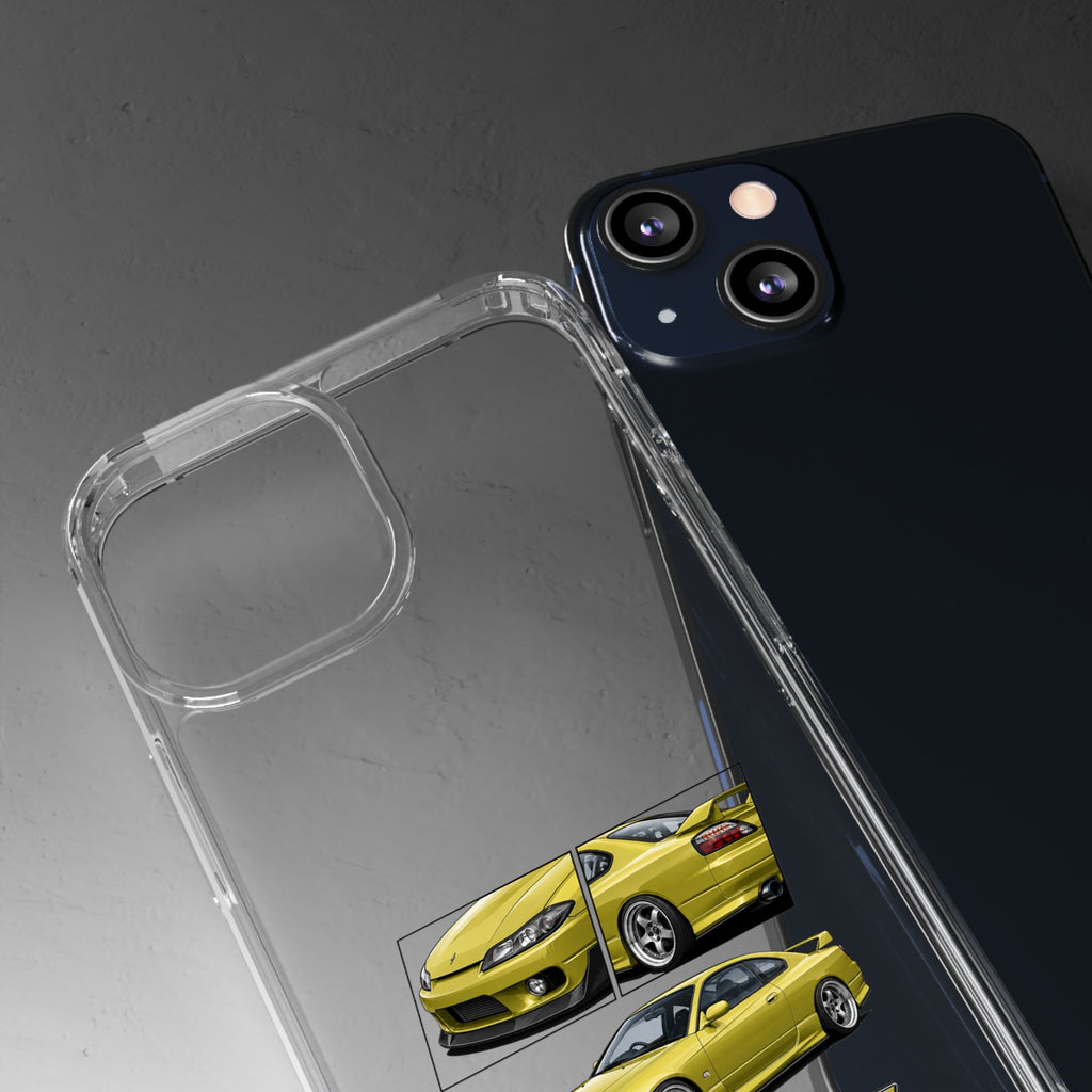 GOLD NISSAN S15 PHONE CASES
