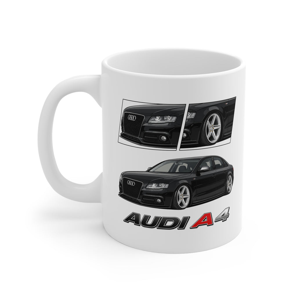 BLACK B8 AUDI A4 MUG