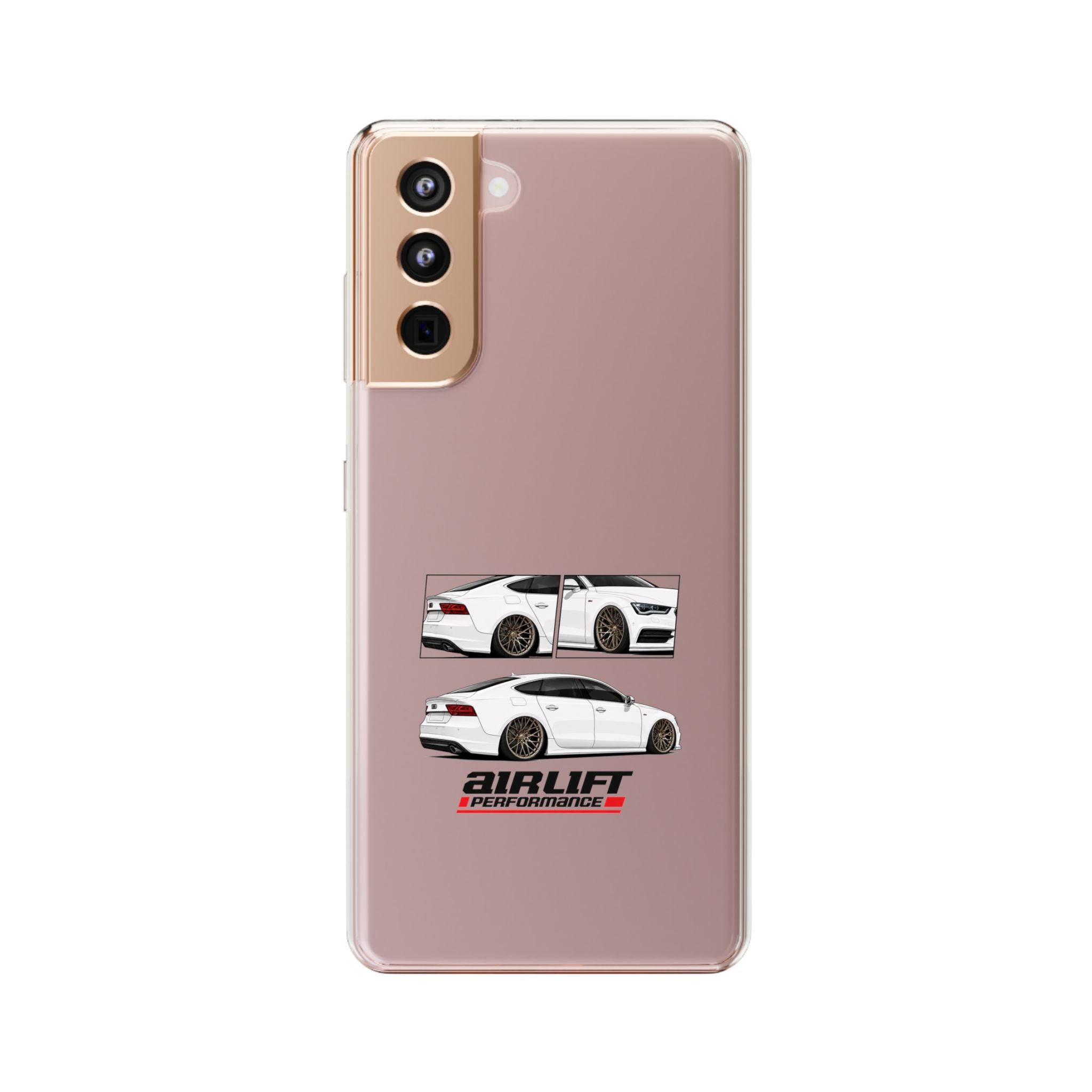WHITE AUDI A7 PHONE CASES