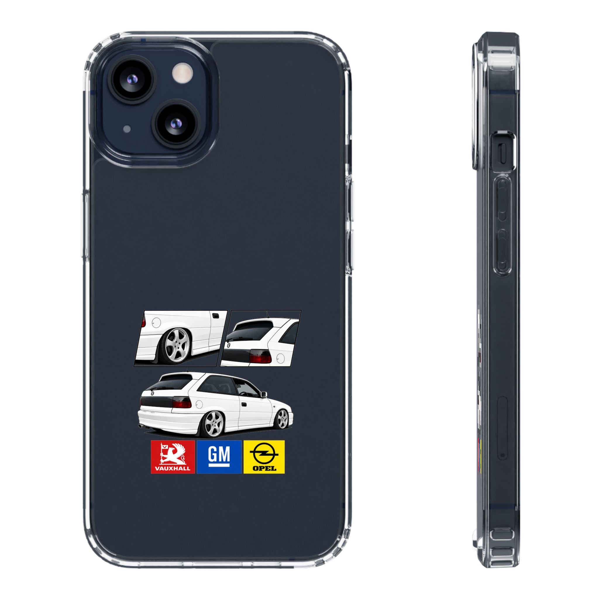 WHITE ASTRA MK3 PHONE CASES