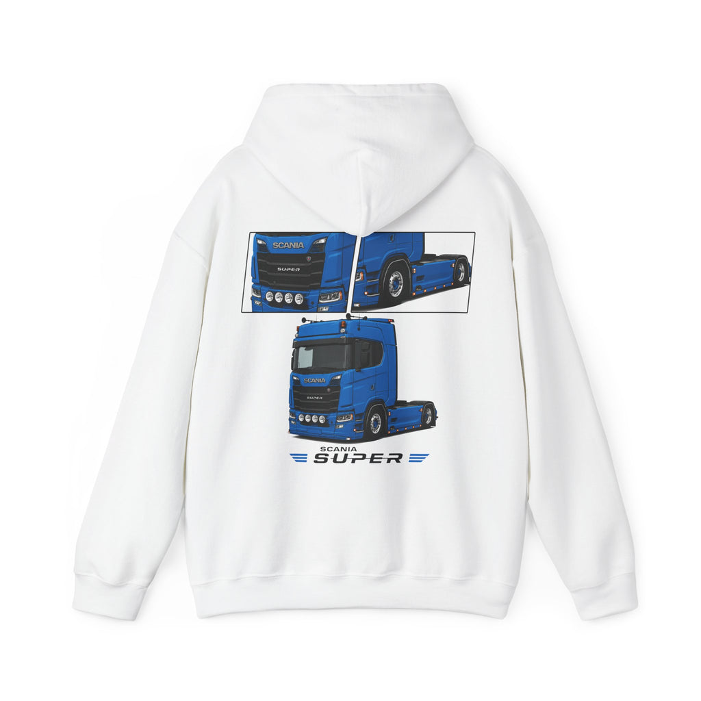 BLUE SCANIA SUPER JUMPER