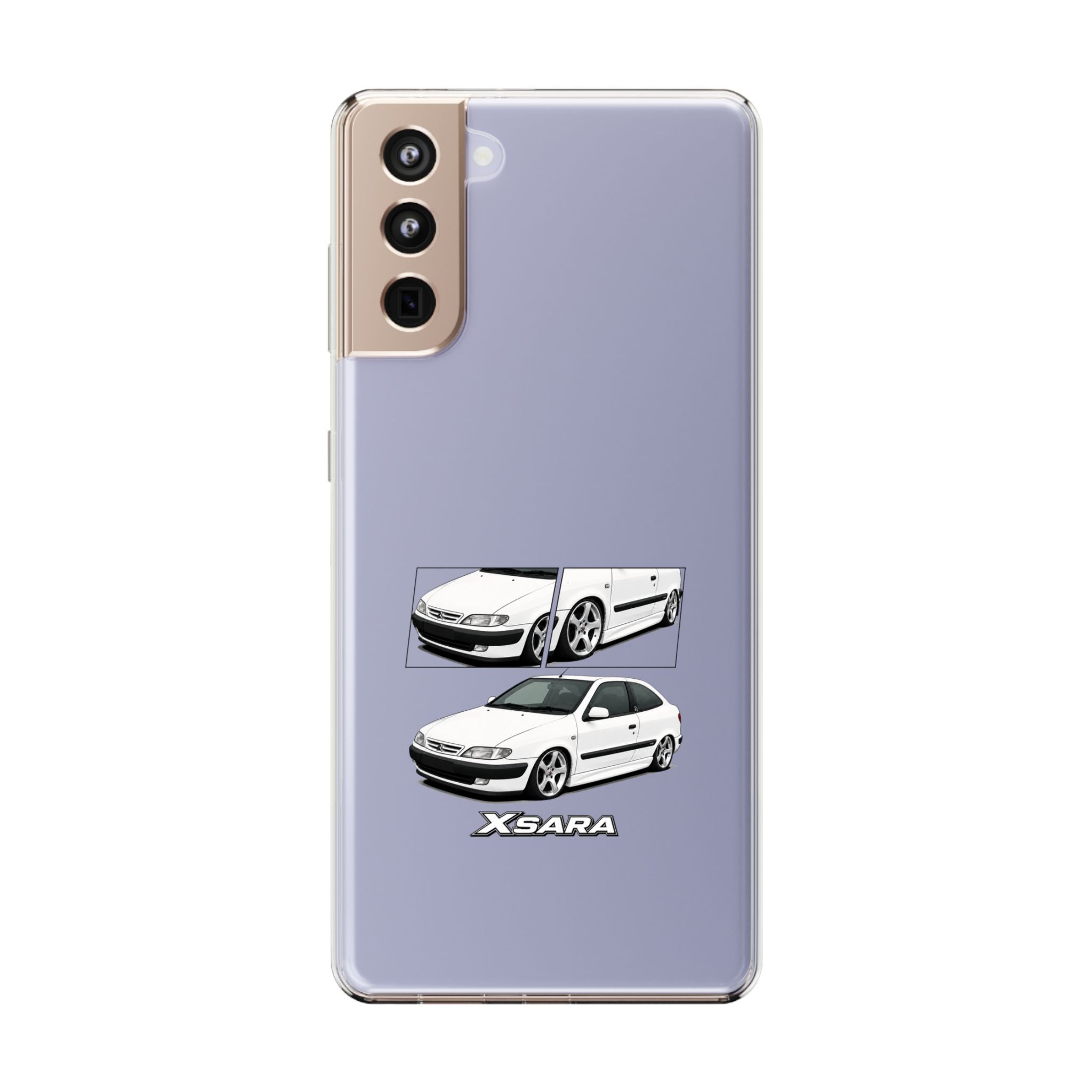 WHITE CITREON XSARA PHONE CASES
