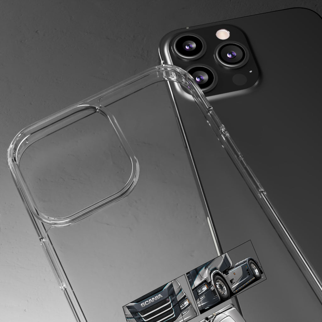 GREY SILVER SCANIA S-SERIES PHONE CASES