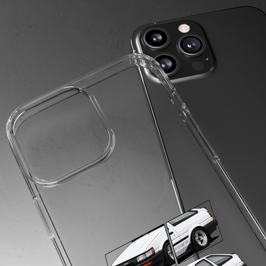 WHITE AE86 TWINCAM PHONE CASES