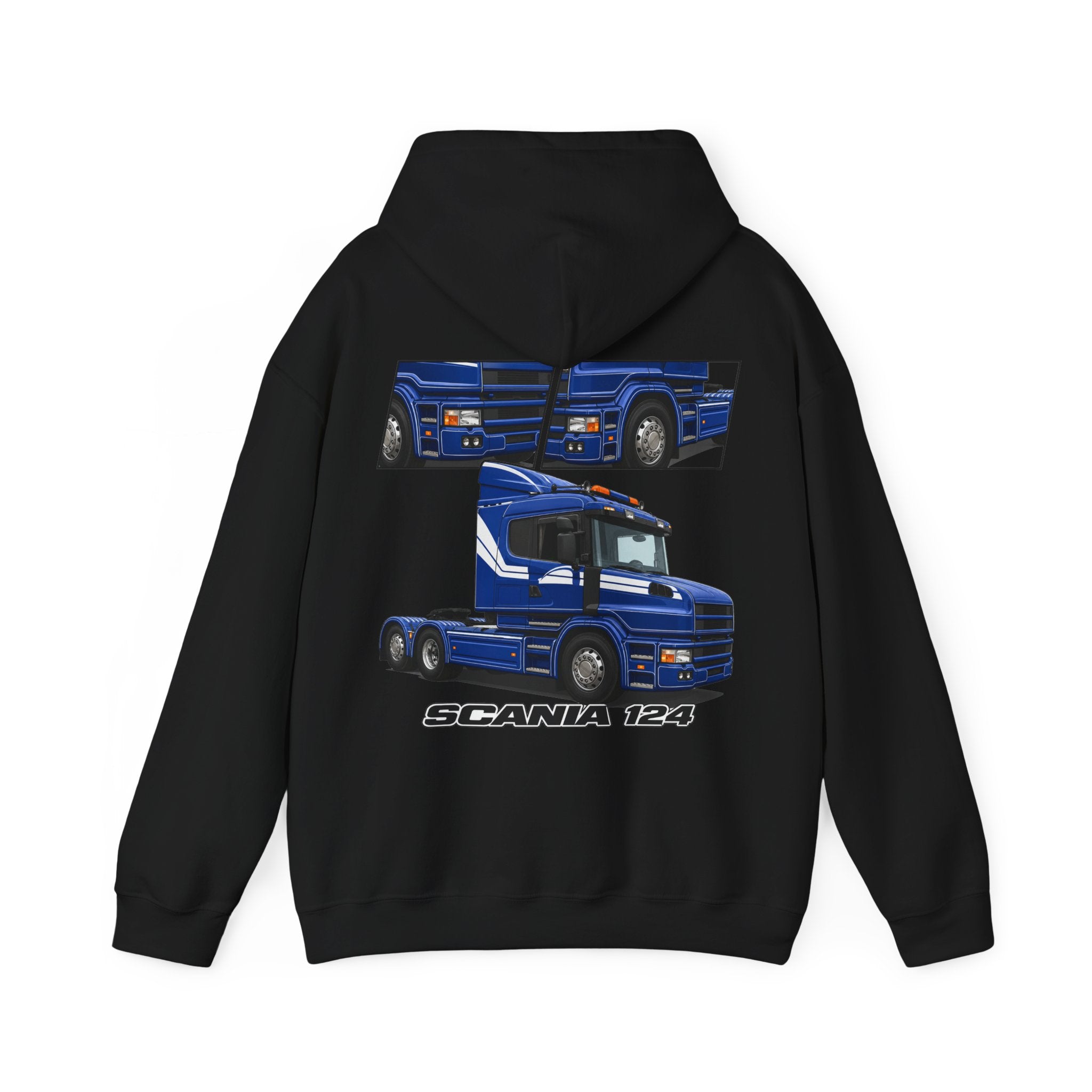BLUE SCANIA 124 JUMPER