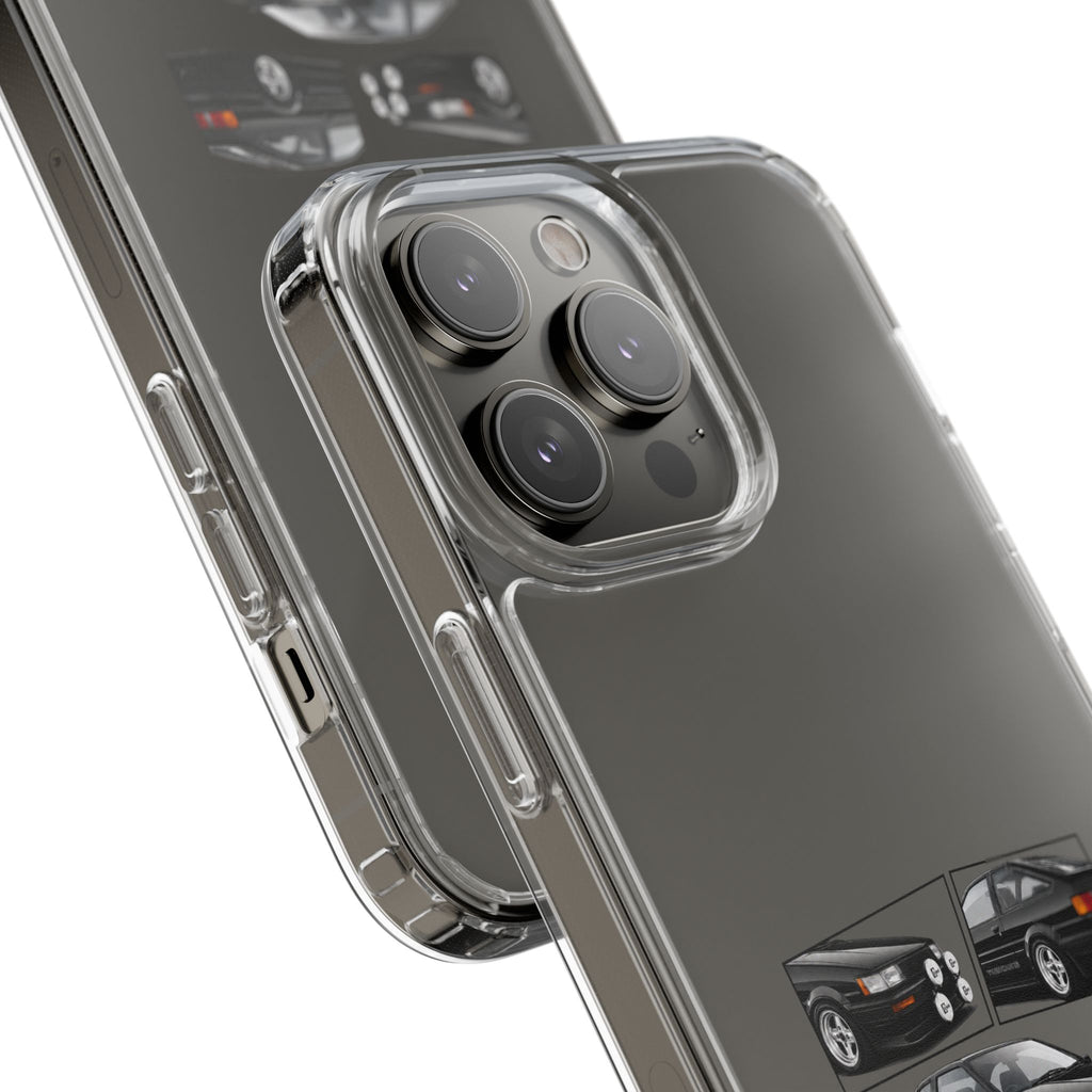 BLACK AE86 TWINCAM PHONE CASES
