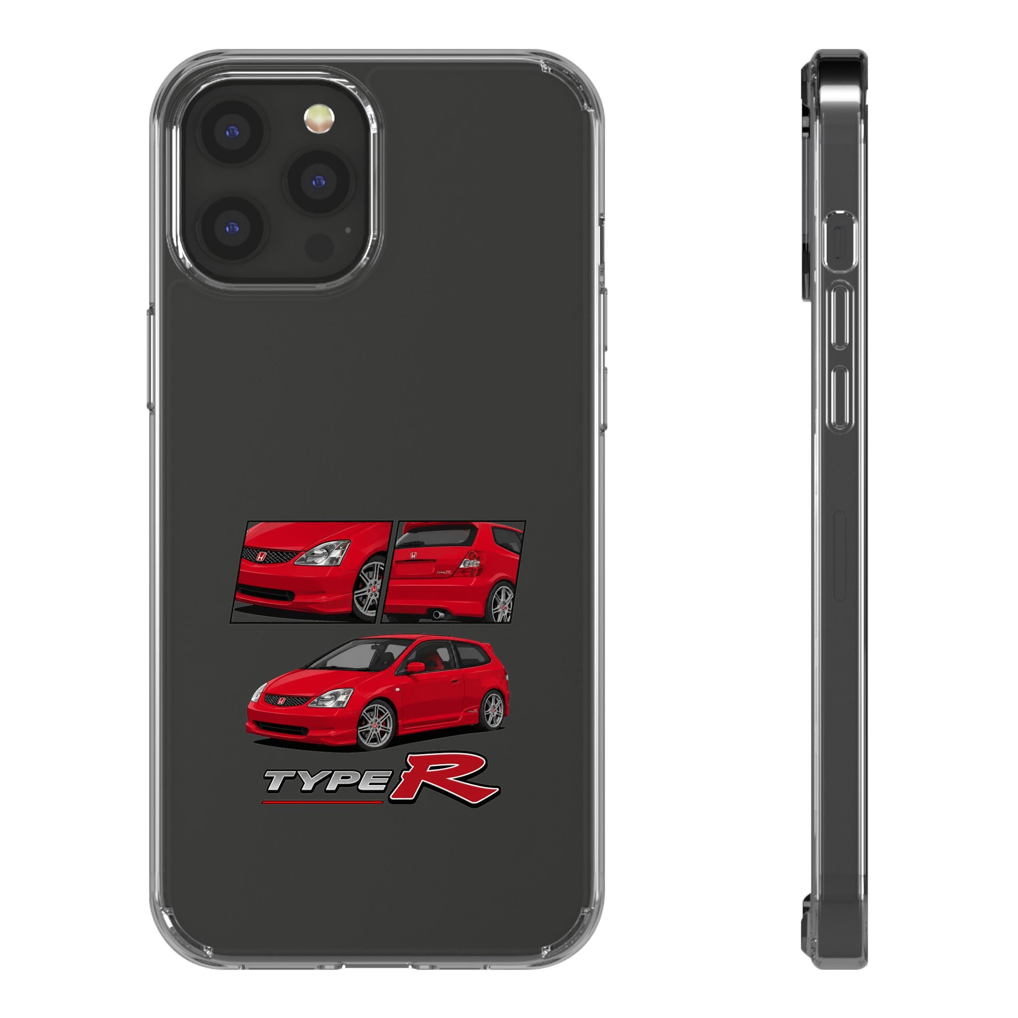 RED CIVIC TYPE R PHONE CASES