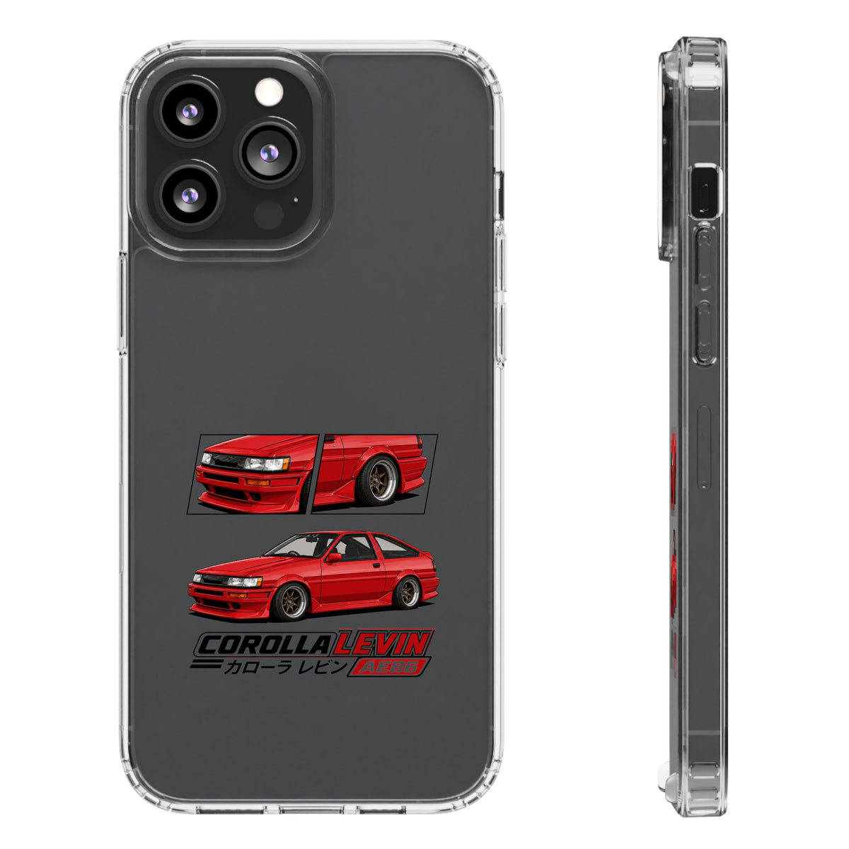RED AE86 LEVIN PHONE CASES