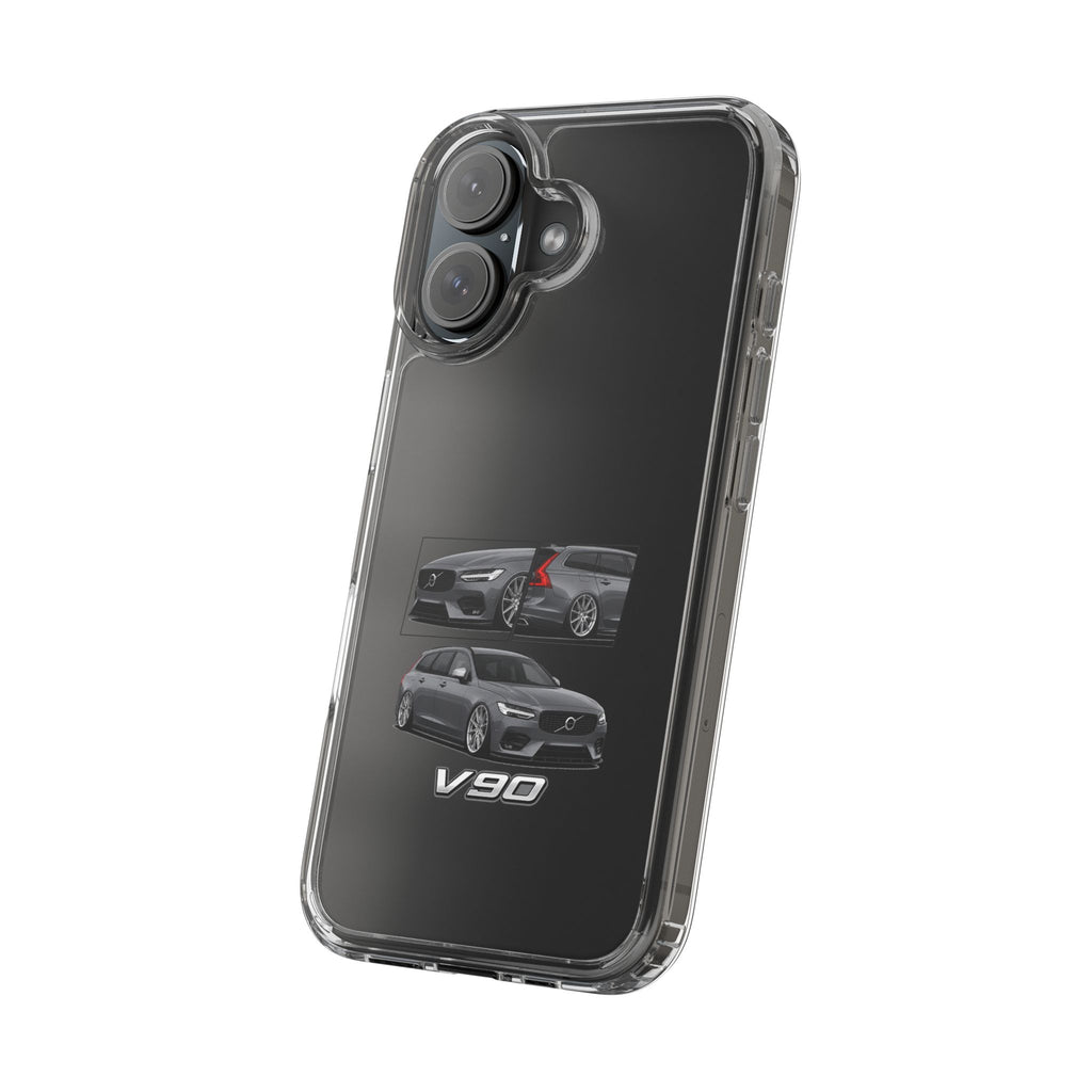 GREY VOLVO V90 PHONE CASES