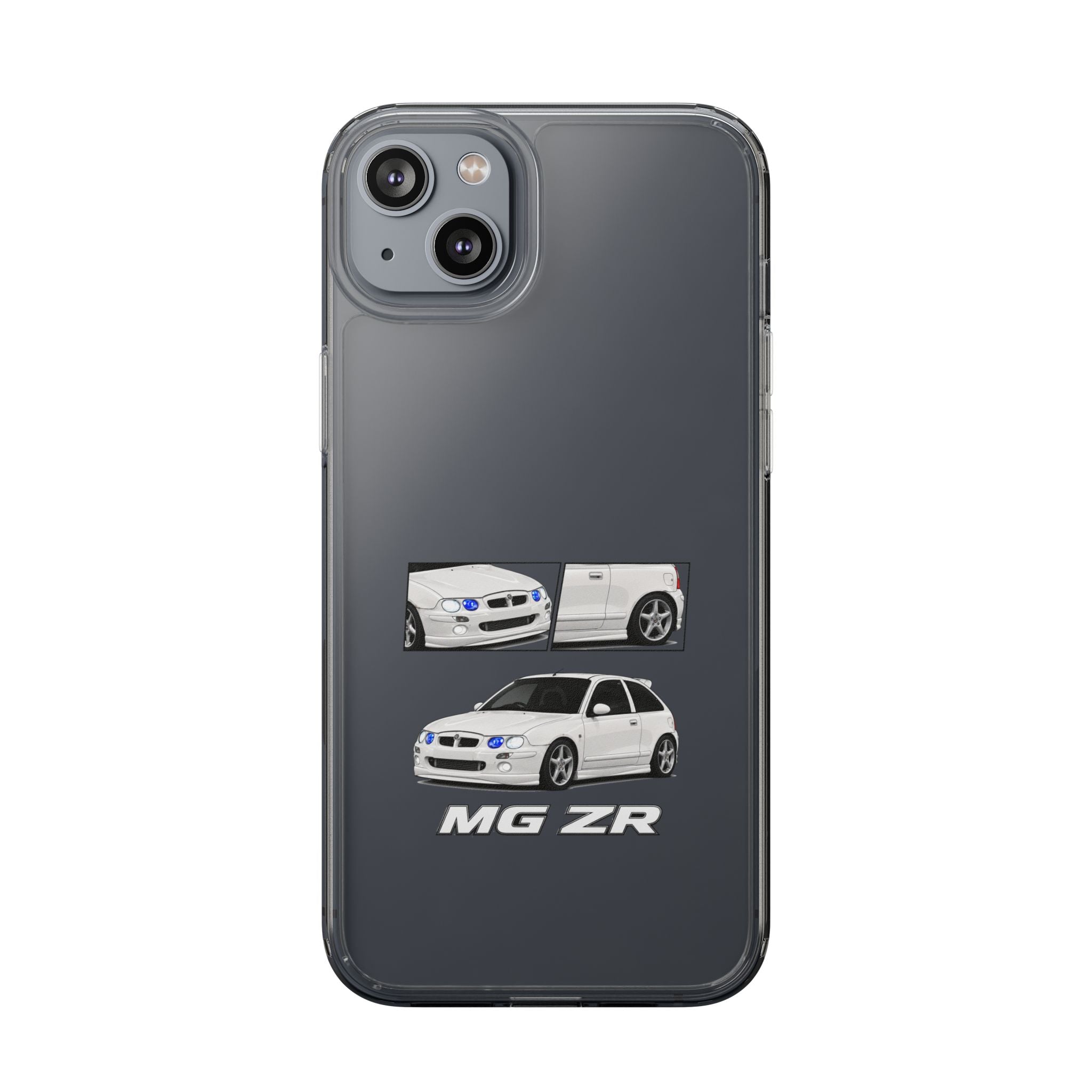 WHITE MG ZR PHONE CASES