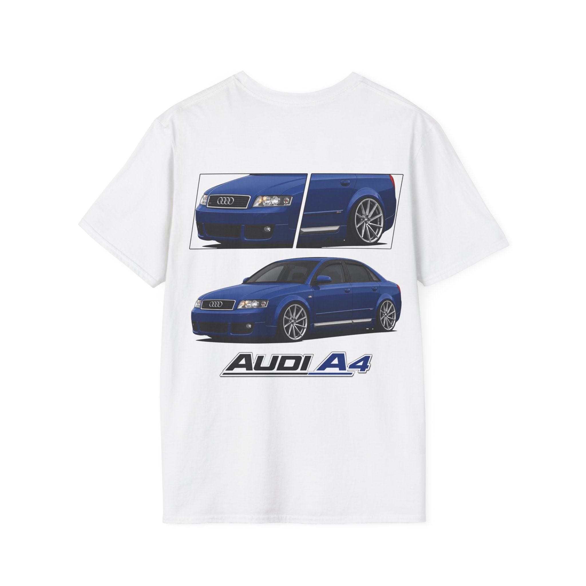 BLUE AUDI A4 T-SHIRT