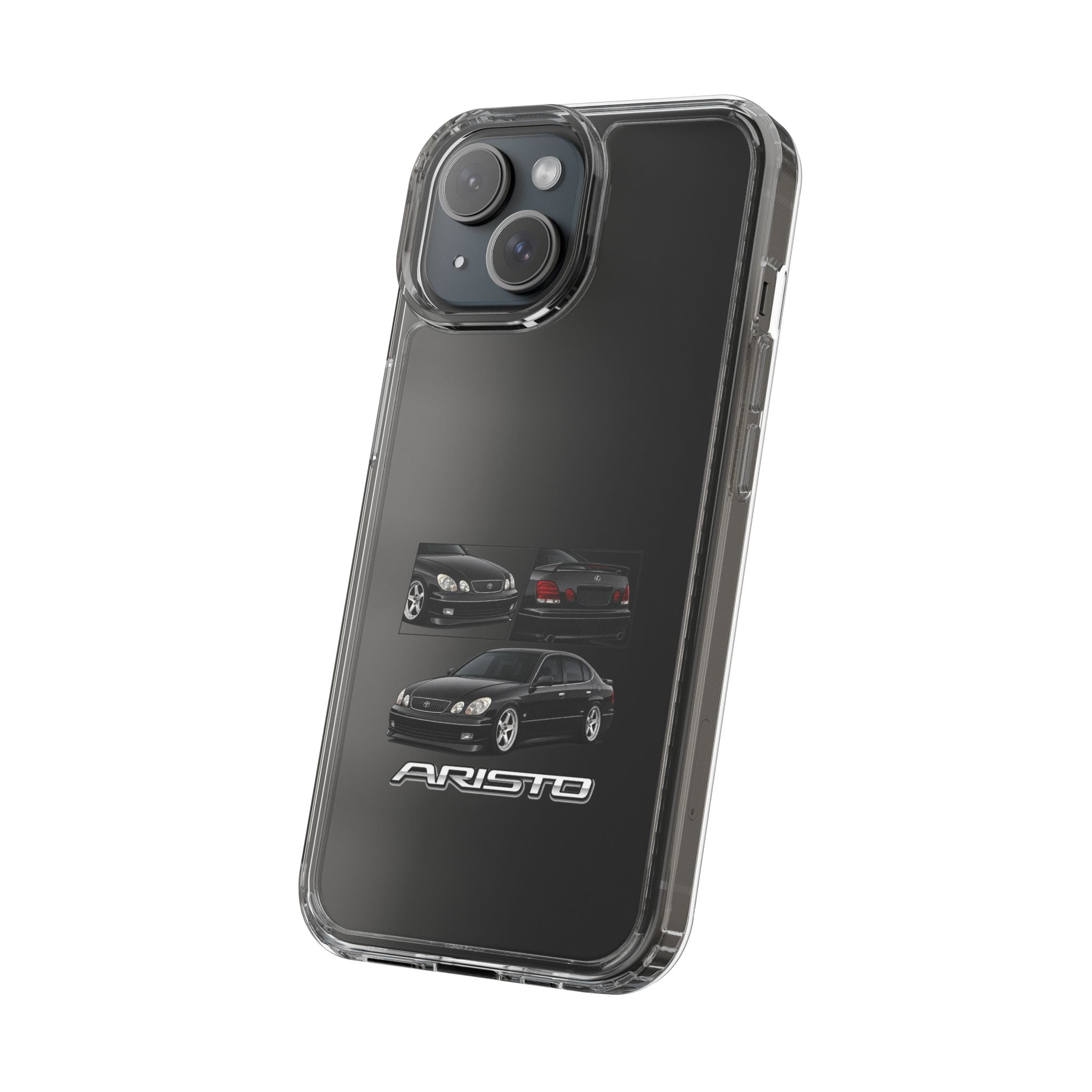 BLACK TOYOTA ARISTO PHONE CASES