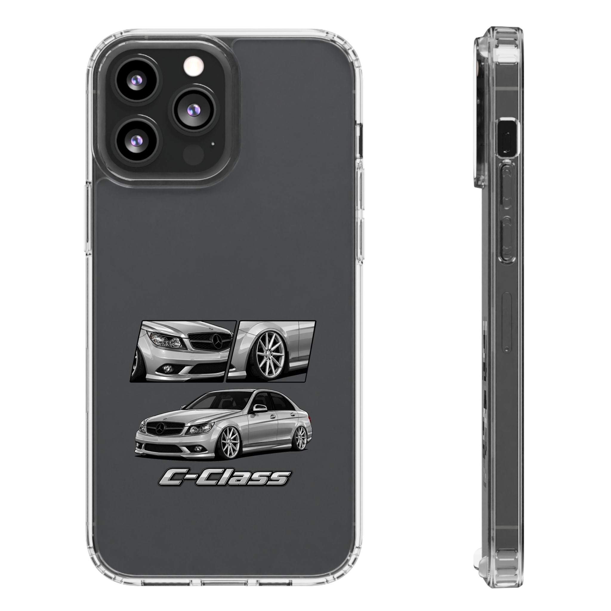 SILVER C-CLASS PHONE CASES