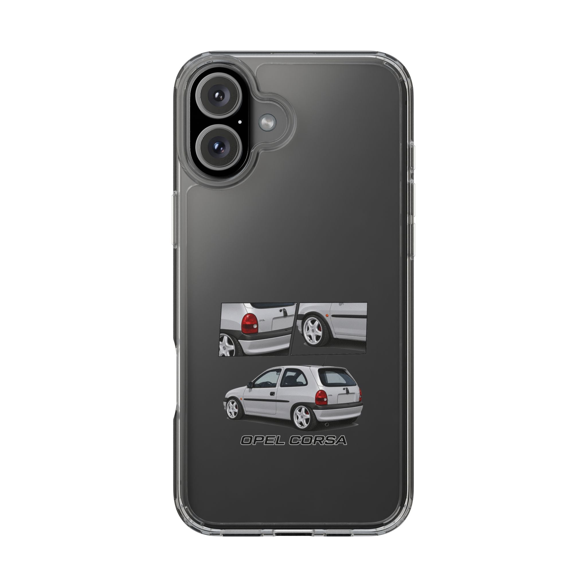 SILVER CORSA B PHONE CASES