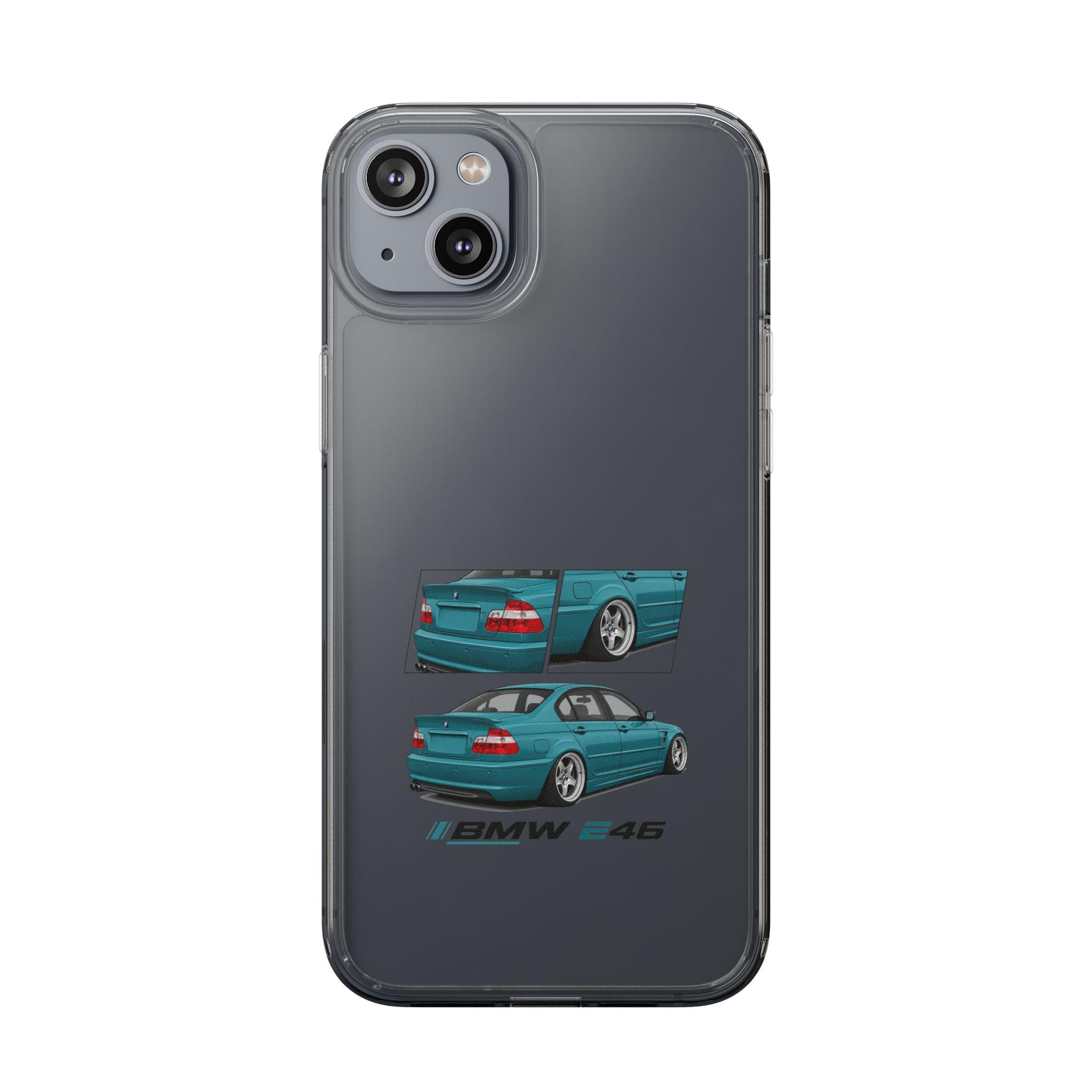 TURQUOISE BMW E46 PHONE CASES