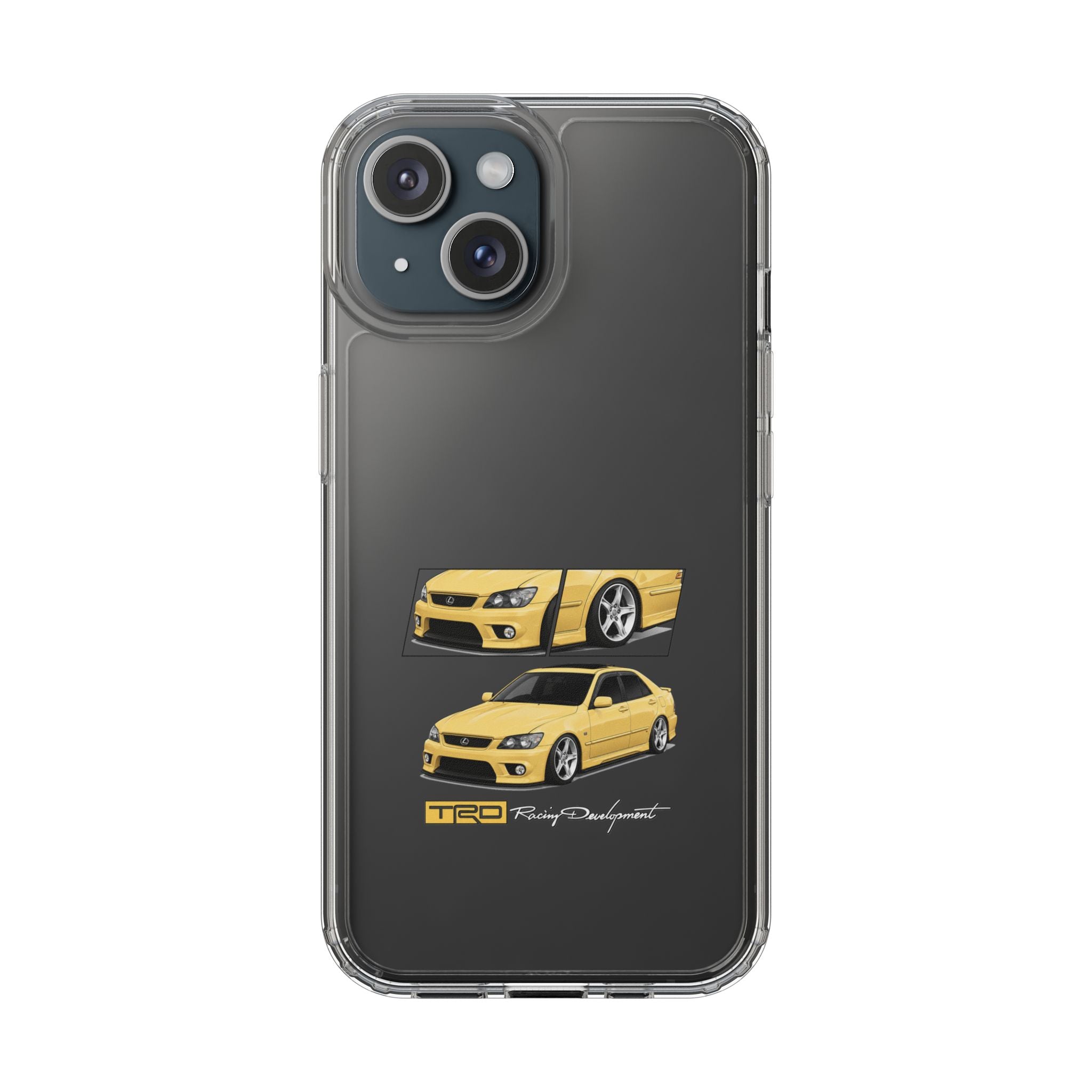YELLOW LEXUS IS200 PHONE CASES