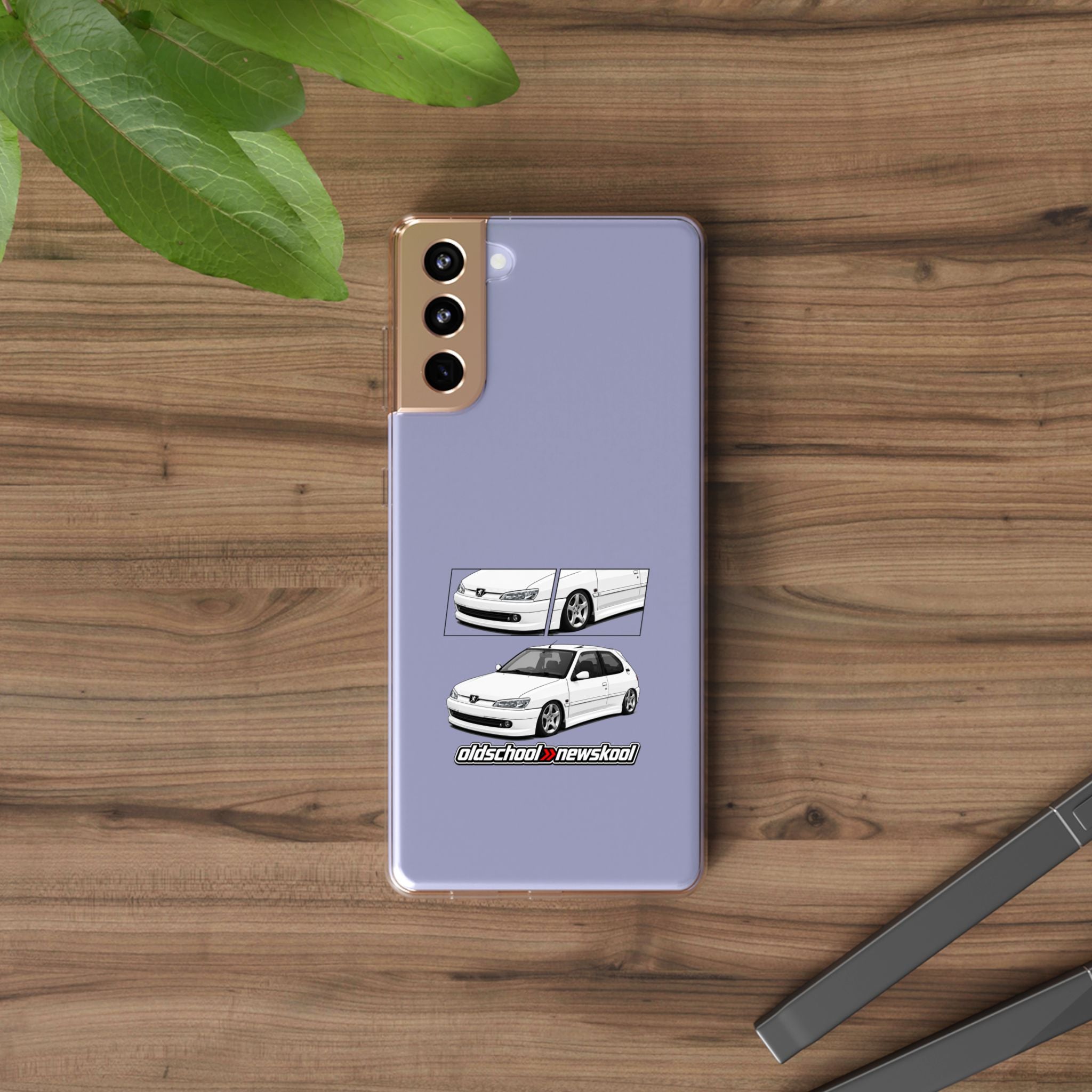 WHITE DTURBO PHONE CASES