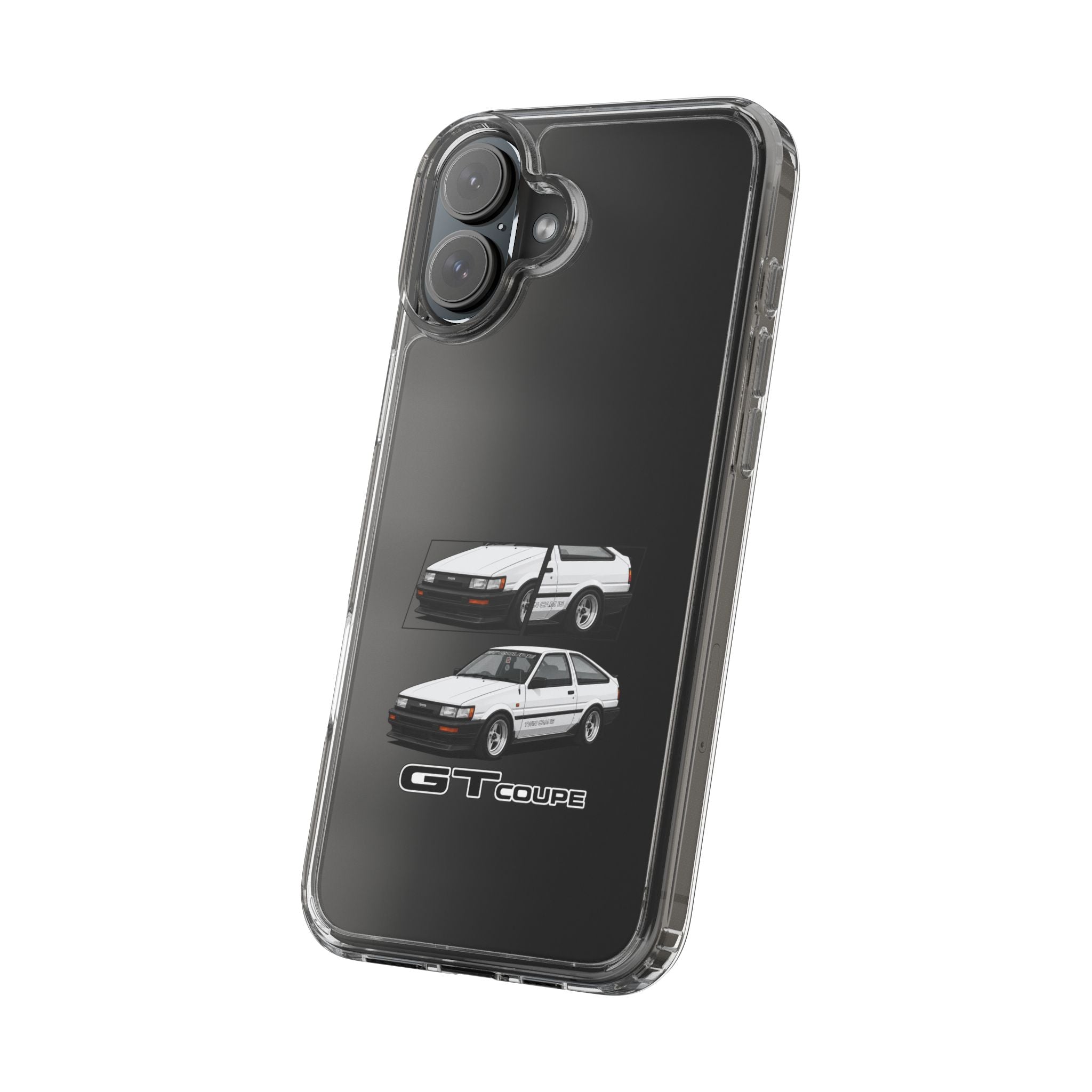 WHITE AE86 TWINCAM PHONE CASES