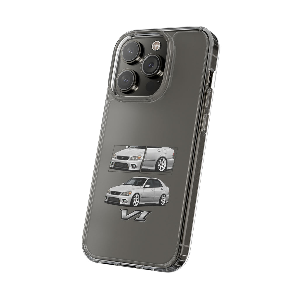 SILVER LEXUS IS200 PHONE CASES