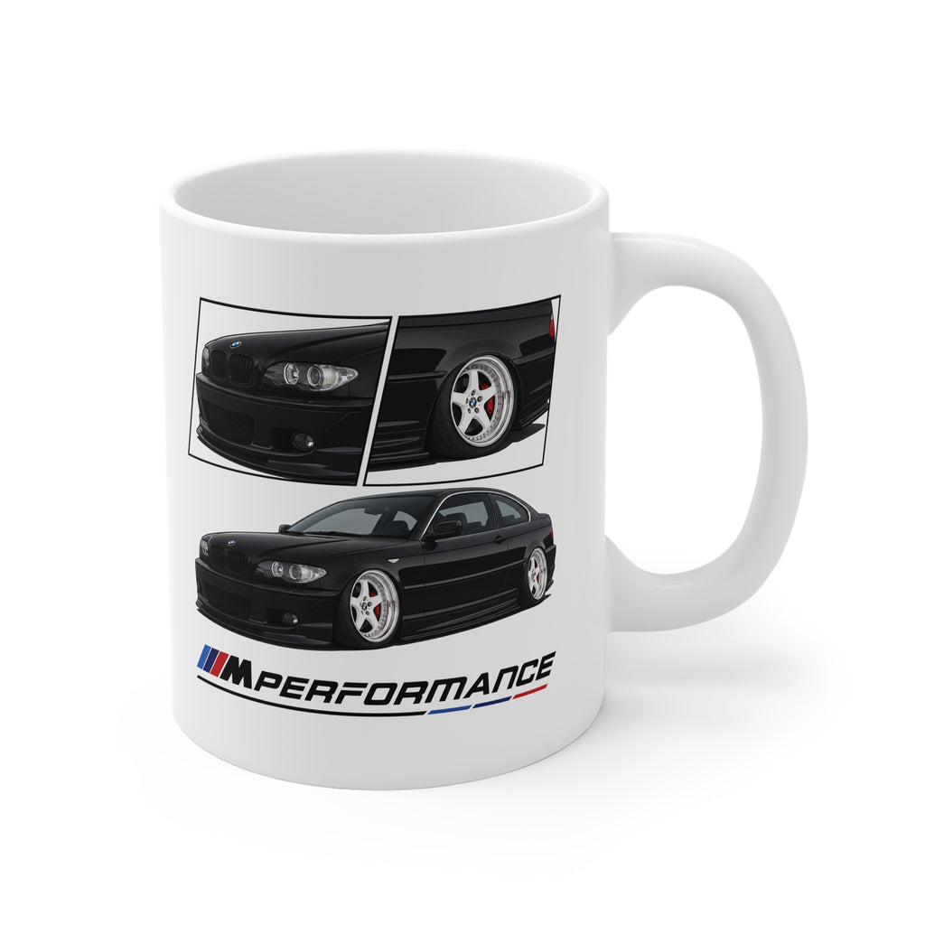 BLACK BMW E46 MUG