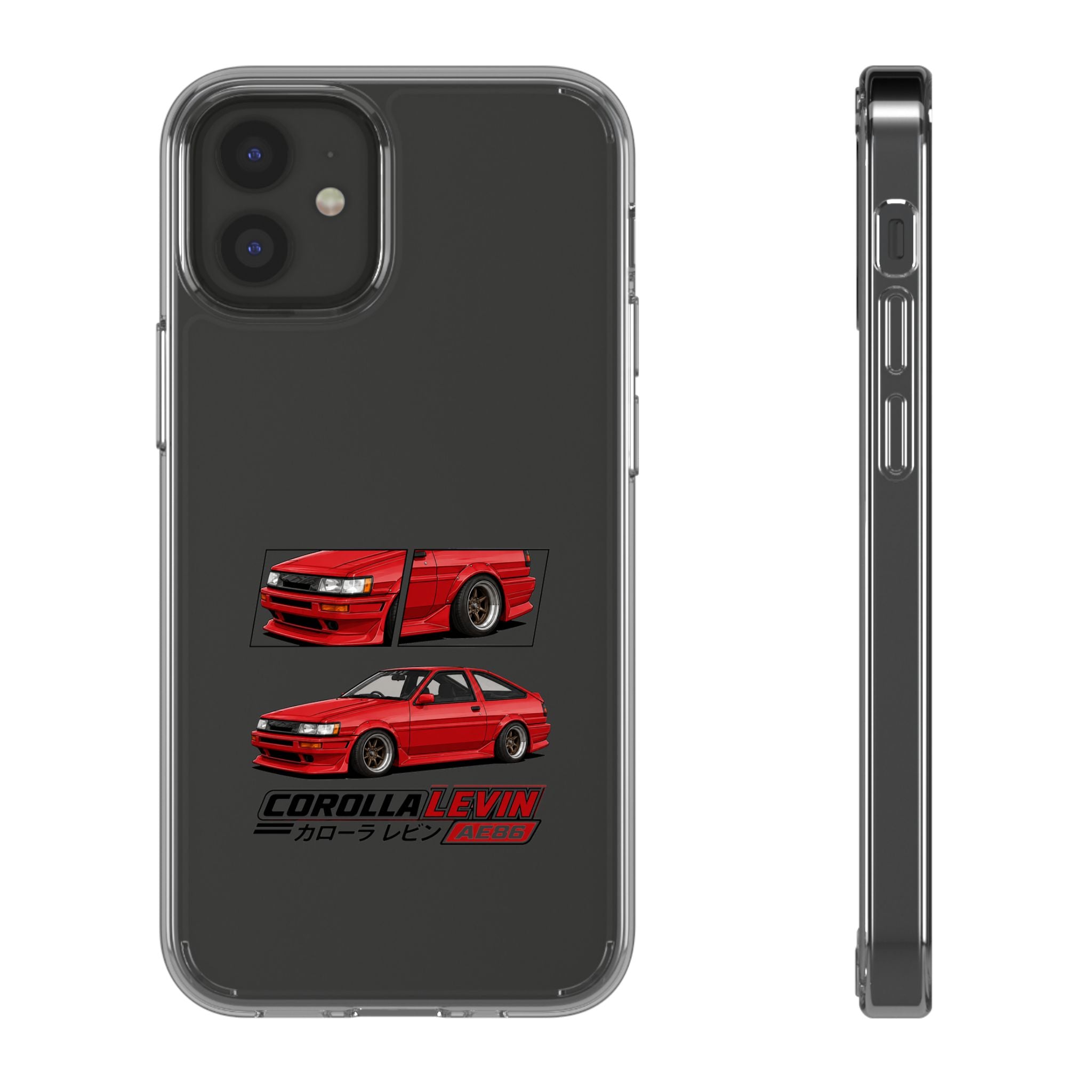 RED AE86 LEVIN PHONE CASES