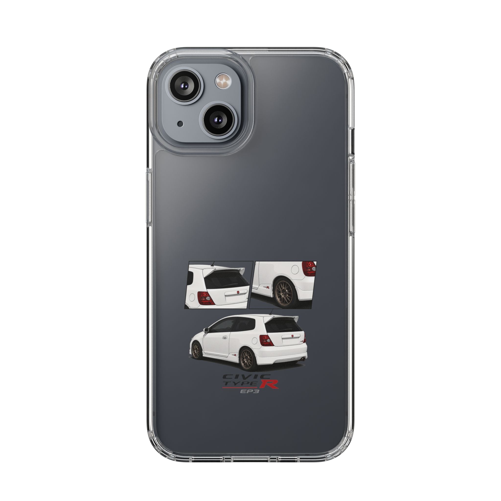 WHITE EP3 TYPE R PHONE CASES