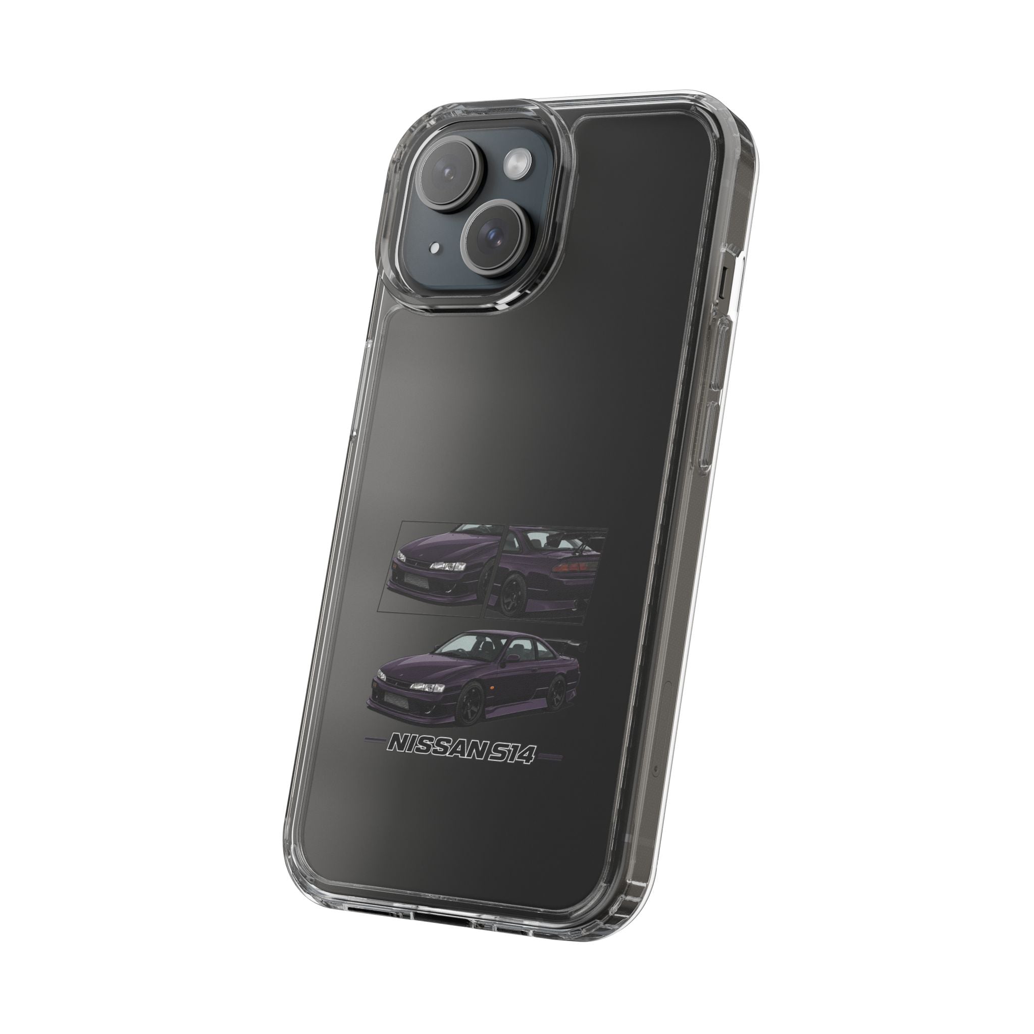 PURPLE NISSAN S14 PHONE CASES