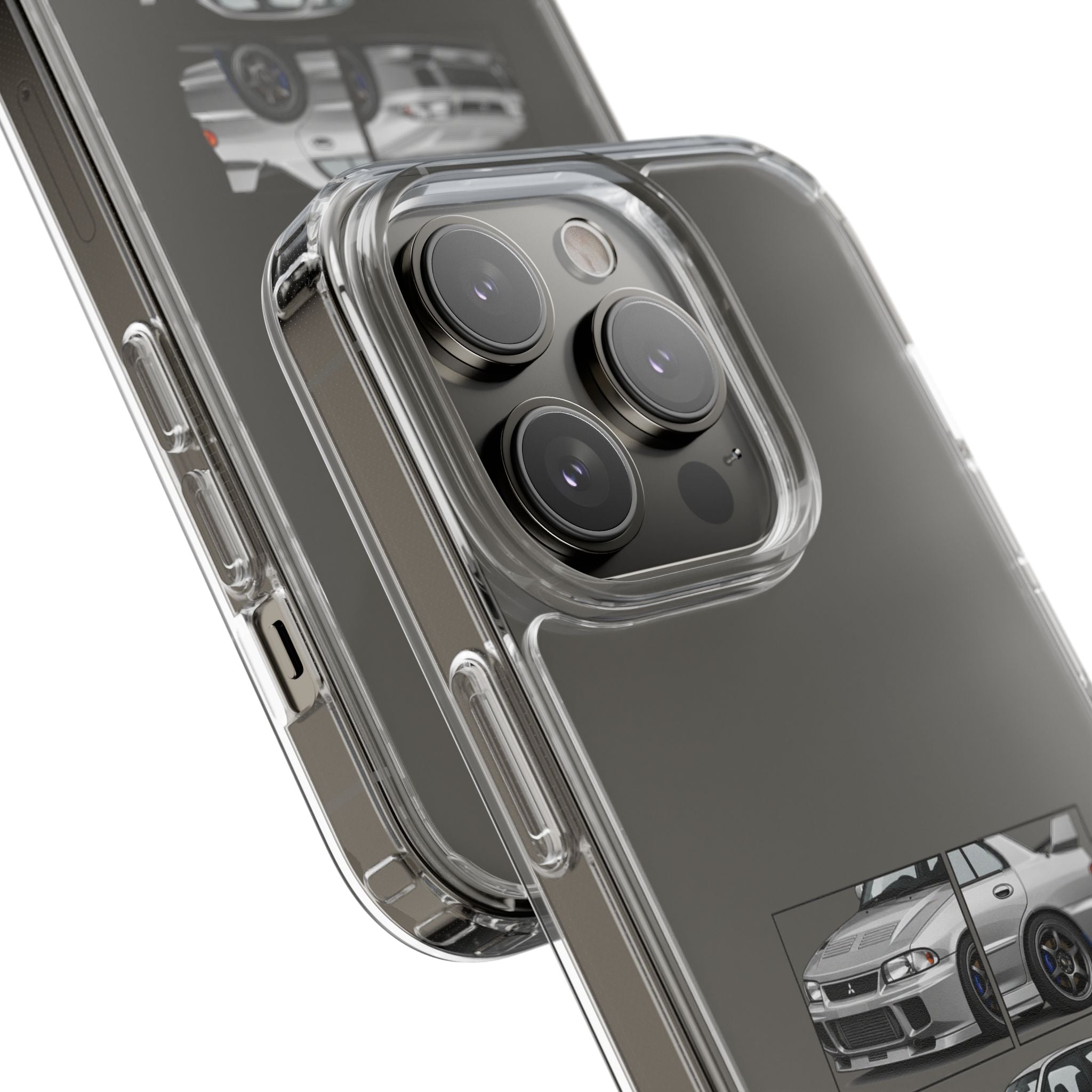 SILVER EVO 3 PHONE CASES