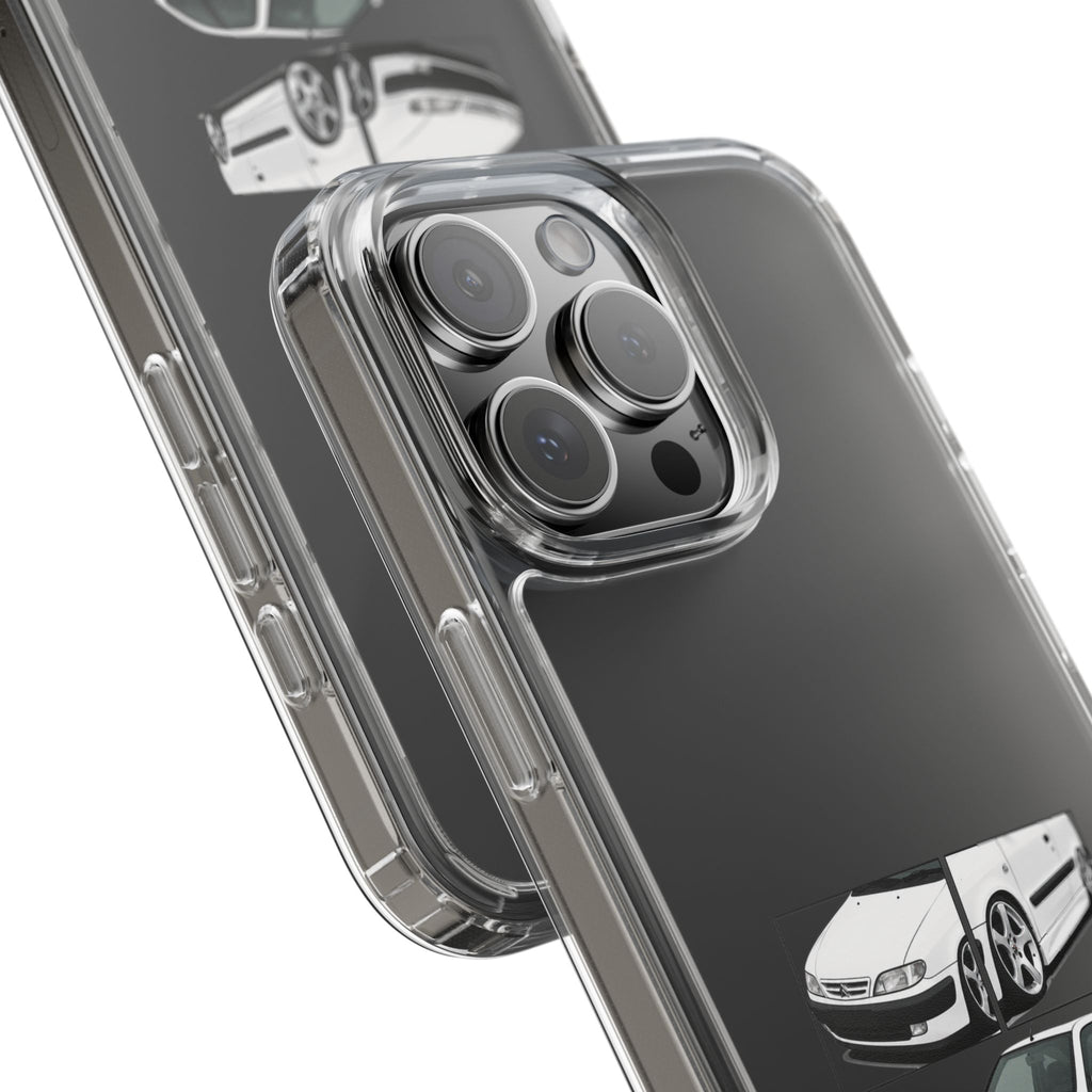 WHITE CITREON XSARA PHONE CASES