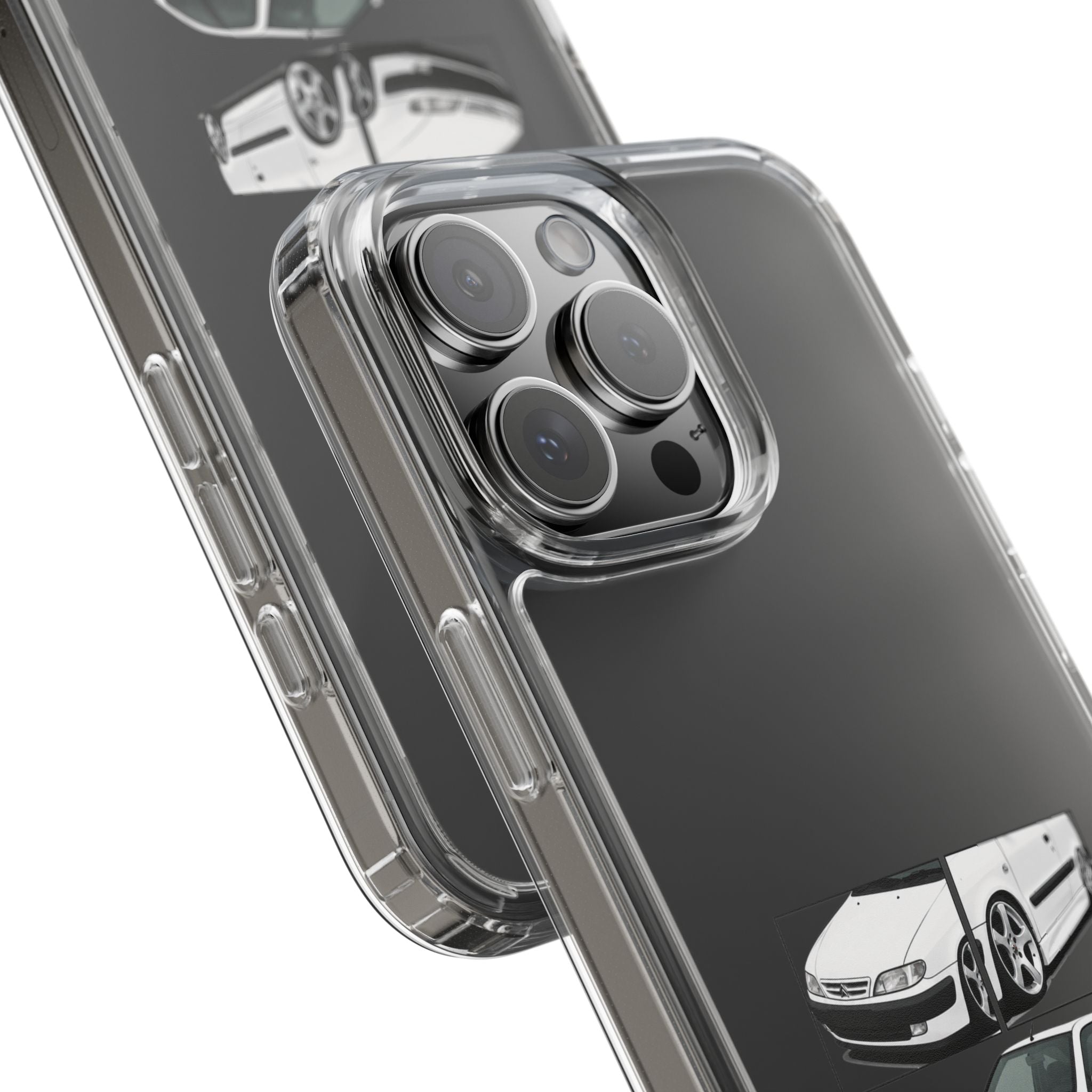 WHITE CITREON XSARA PHONE CASES