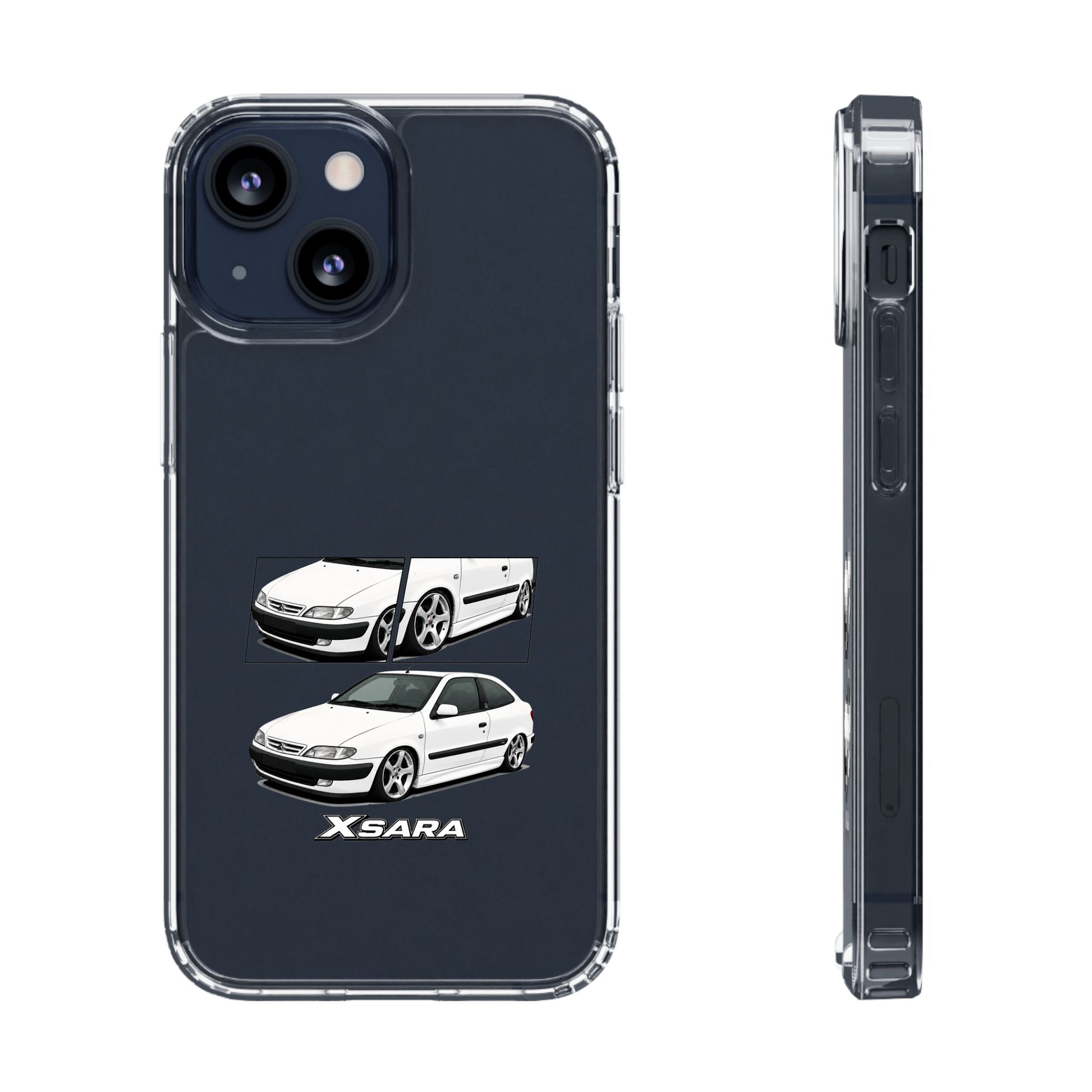WHITE CITREON XSARA PHONE CASES