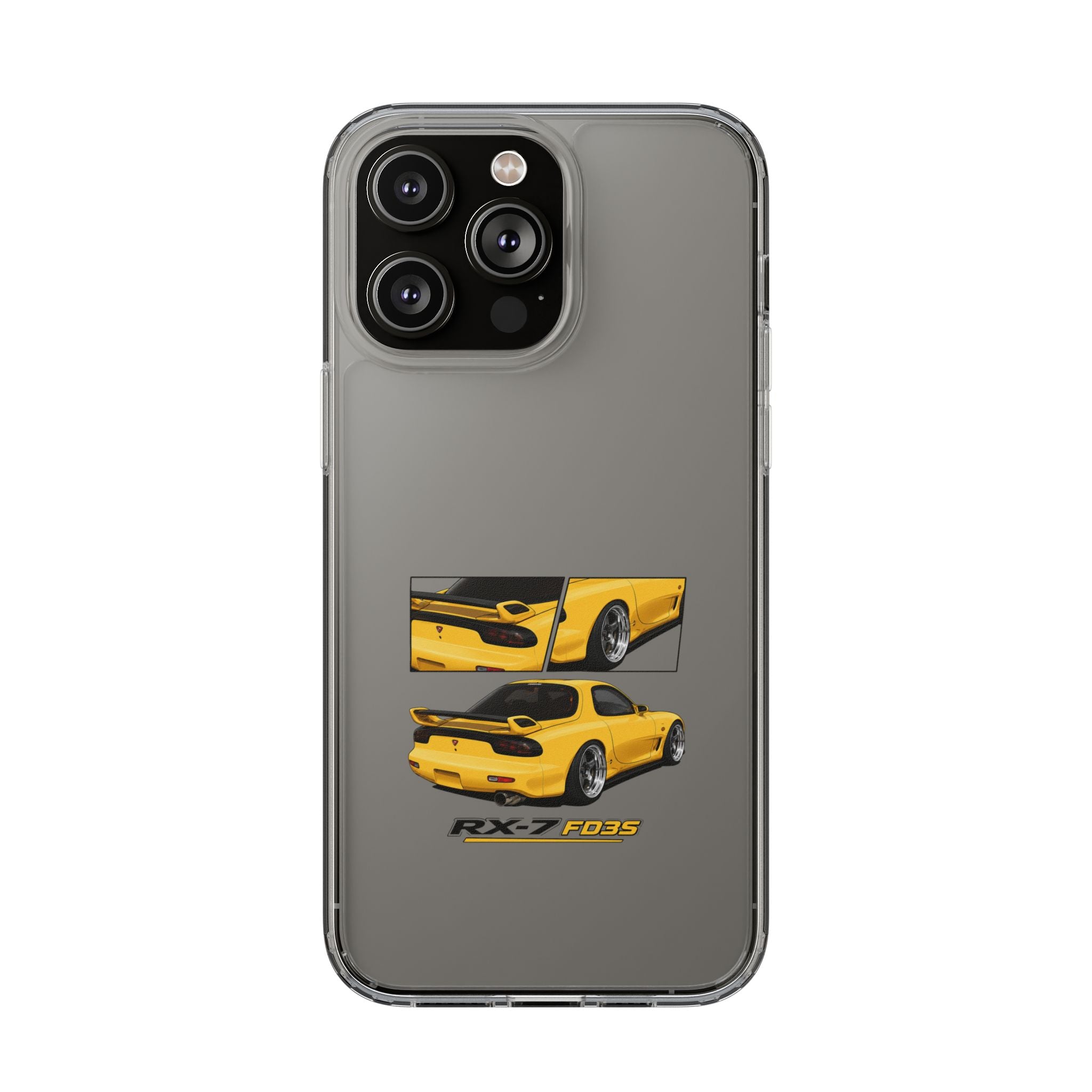 YELLOW MAZDA RX7 PHONE CASES