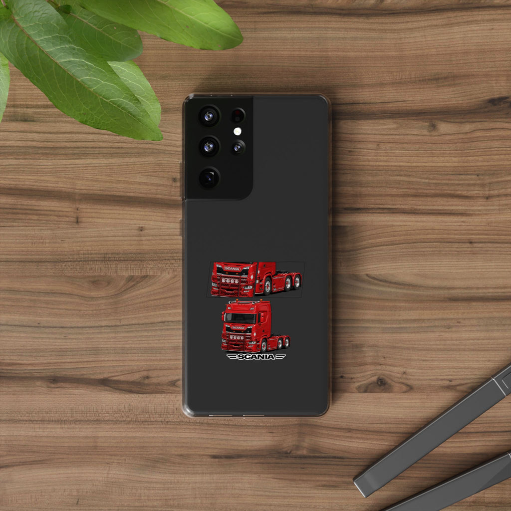 RED SCANIA S-SERIES PHONE CASES