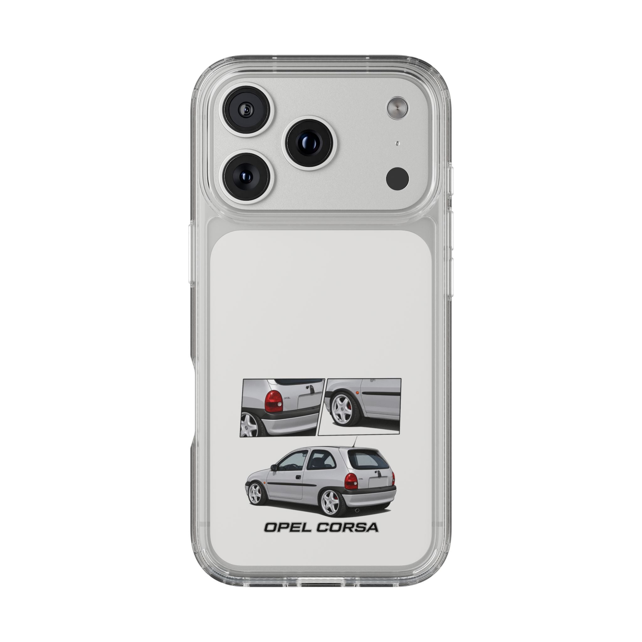 SILVER CORSA B PHONE CASES