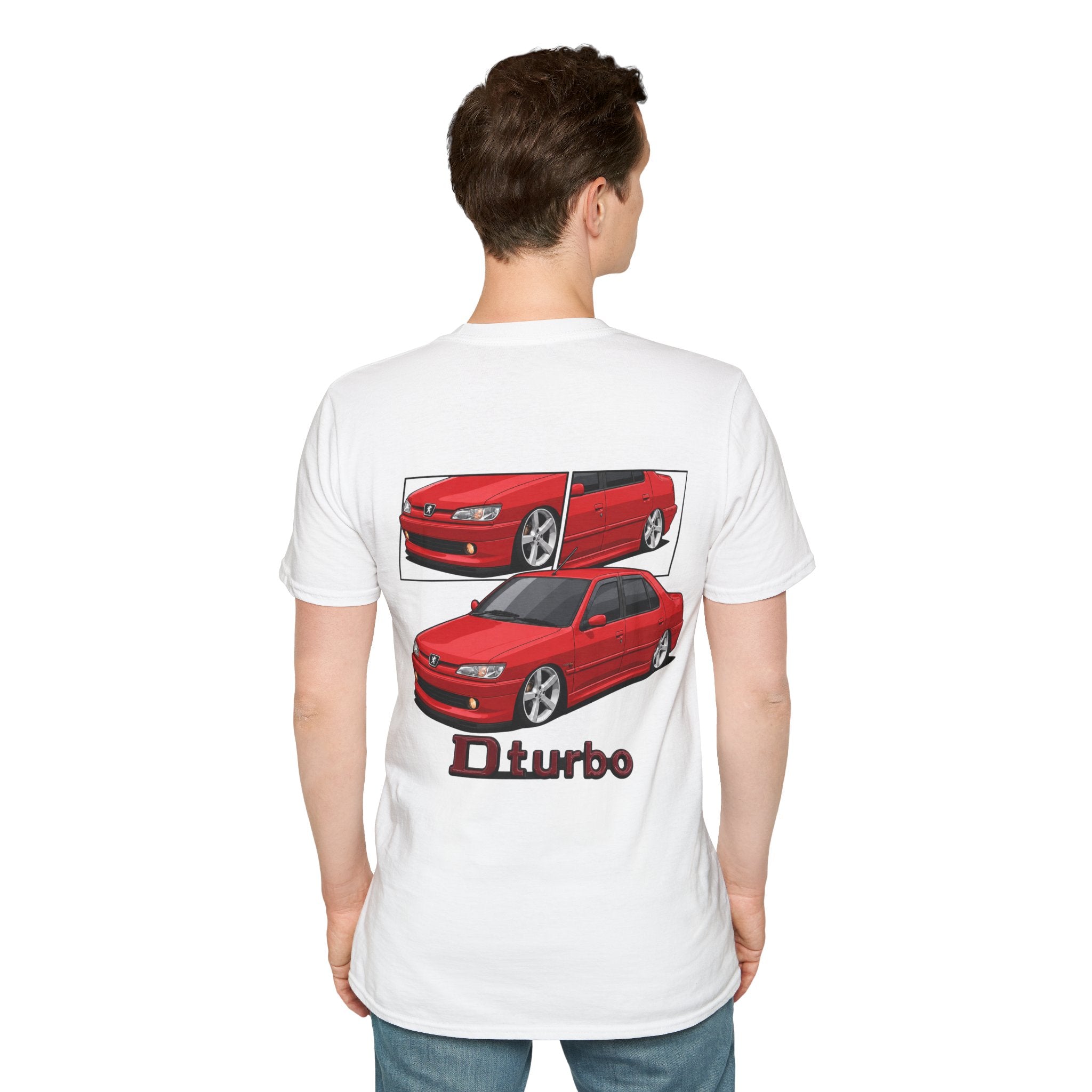 RED 306 SEDAN D-TURBO T-SHIRT