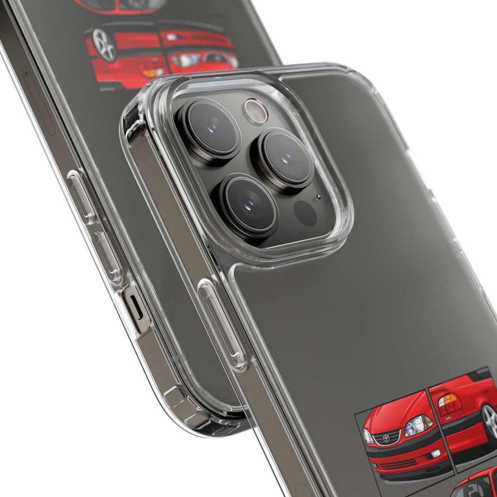 RED TOYOTA AVENSIS PHONE CASES