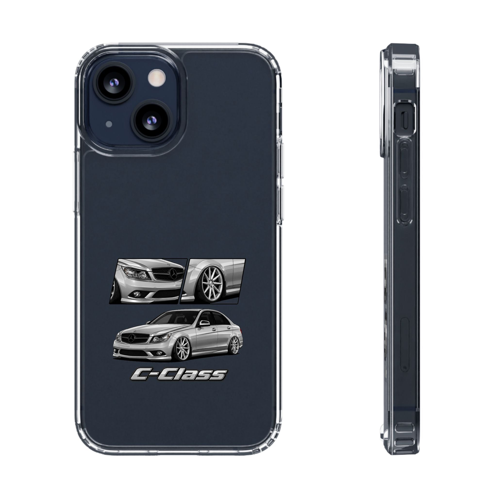 SILVER C-CLASS PHONE CASES