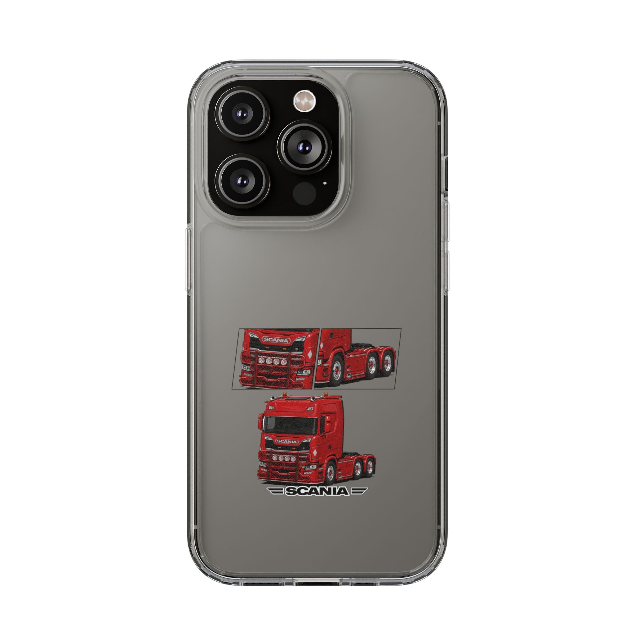 RED SCANIA S-SERIES PHONE CASES