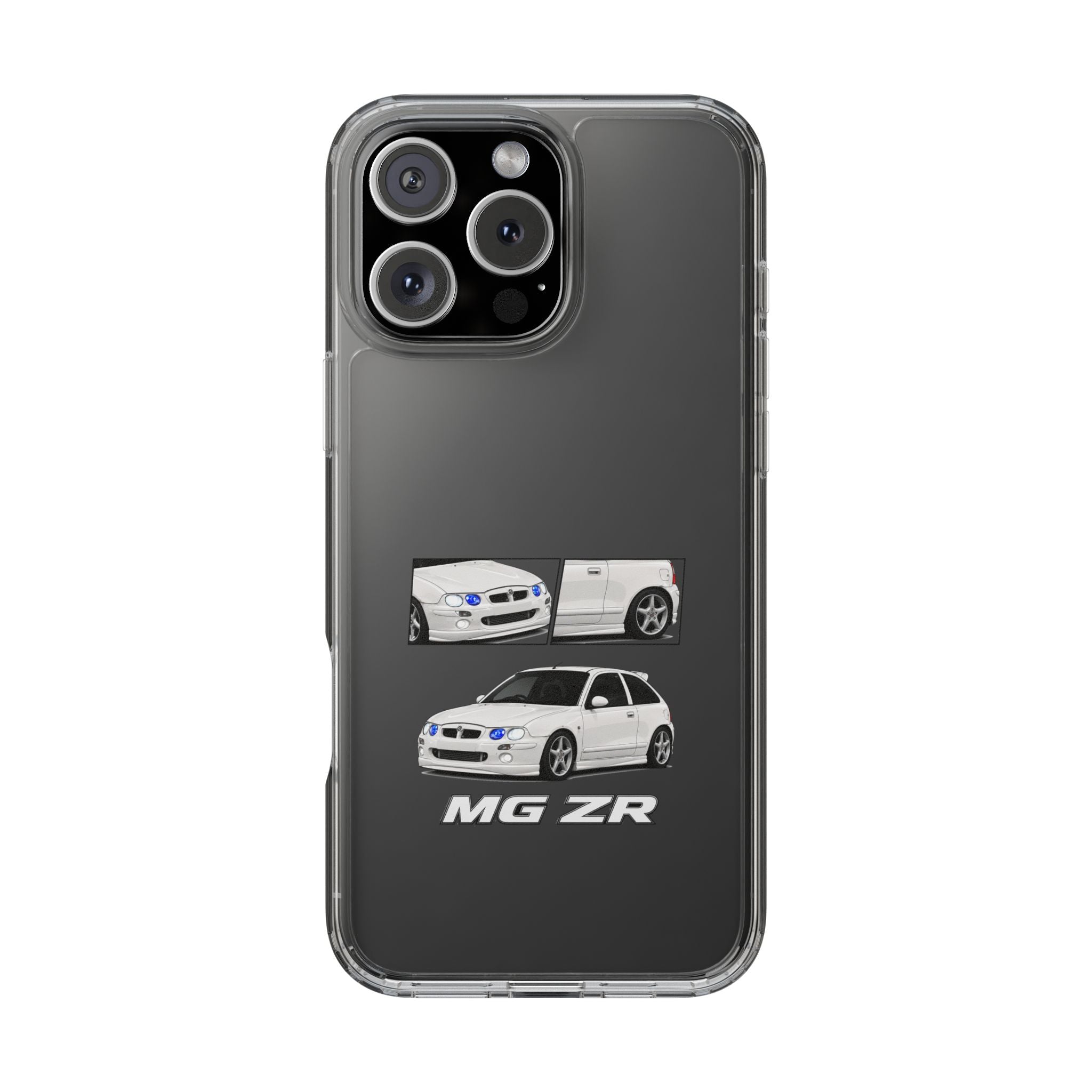 WHITE MG ZR PHONE CASES