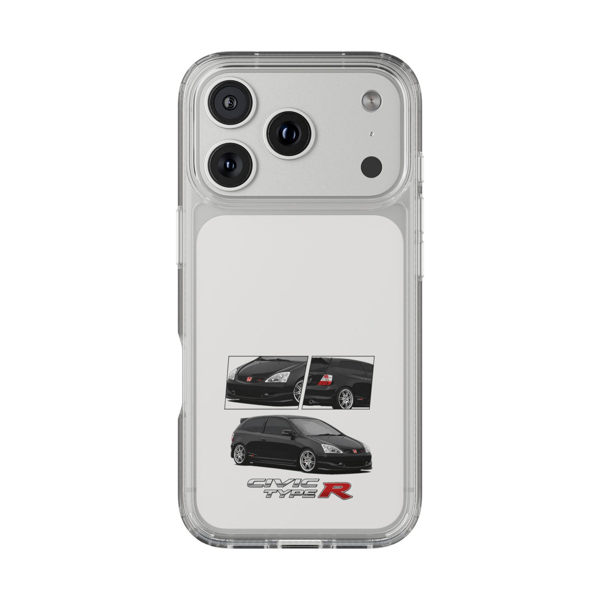BLACK EP3 TYPE R PHONE CASES